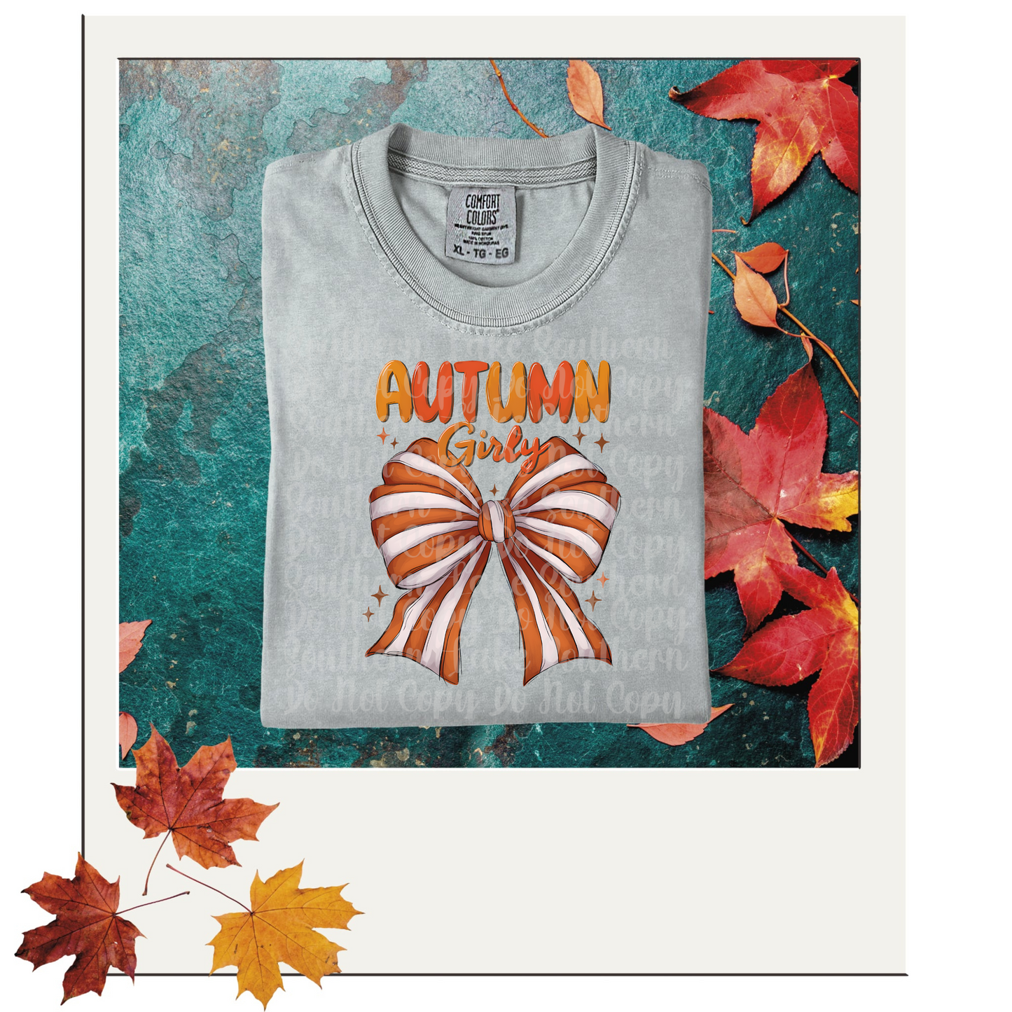 Autumn Girly DTF Single Print