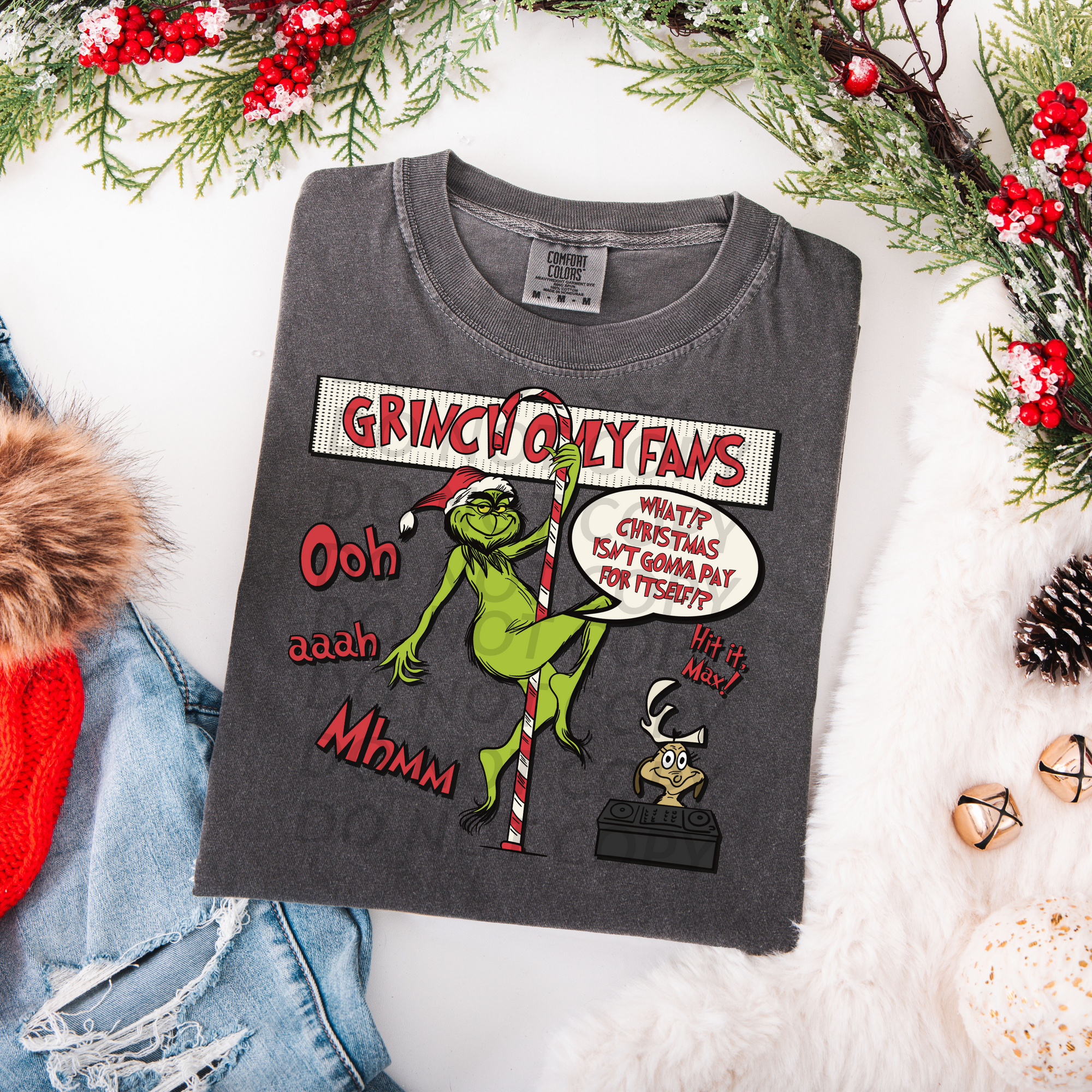 Green Man Only Fans DTF Single Print