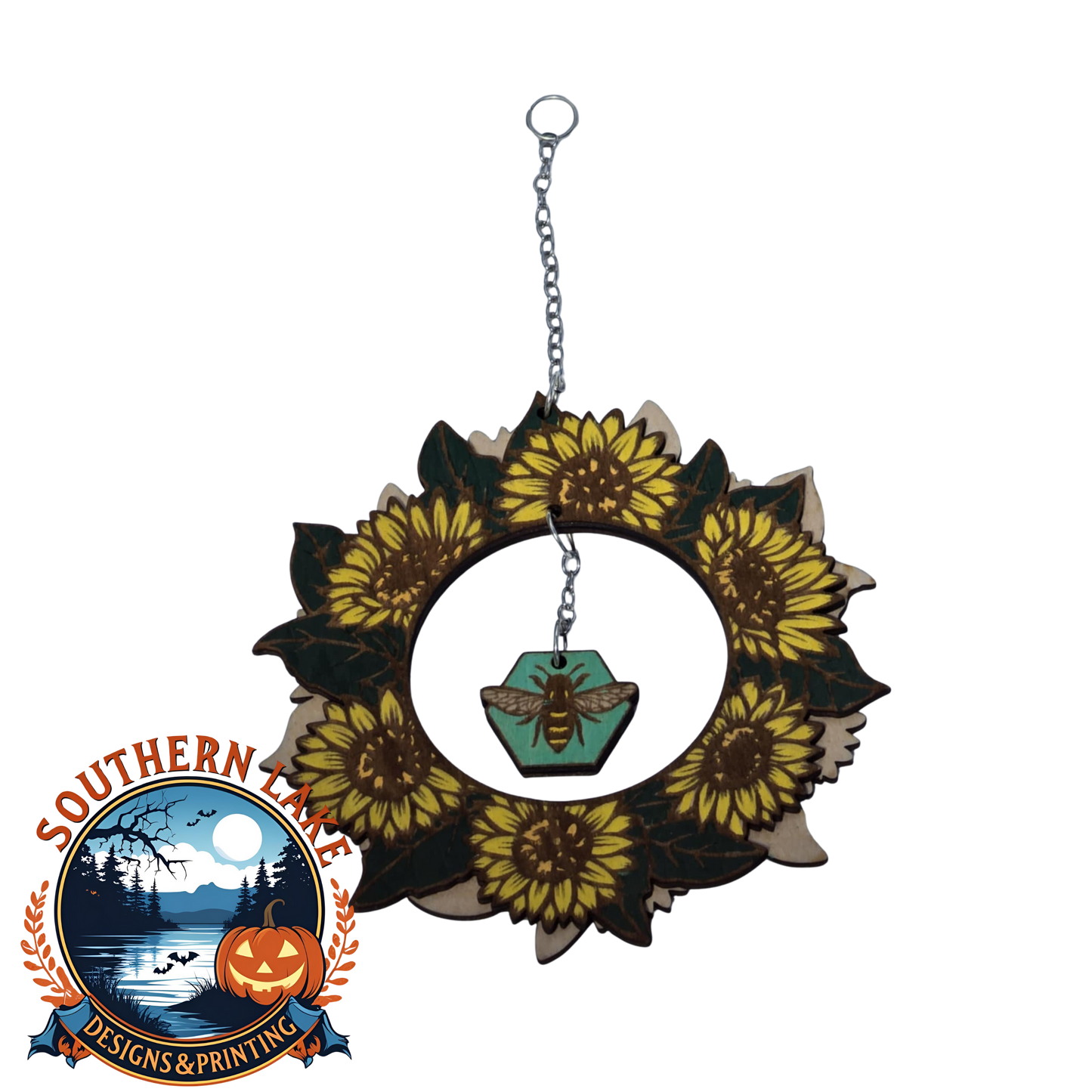 Sunflower Wind Spinner