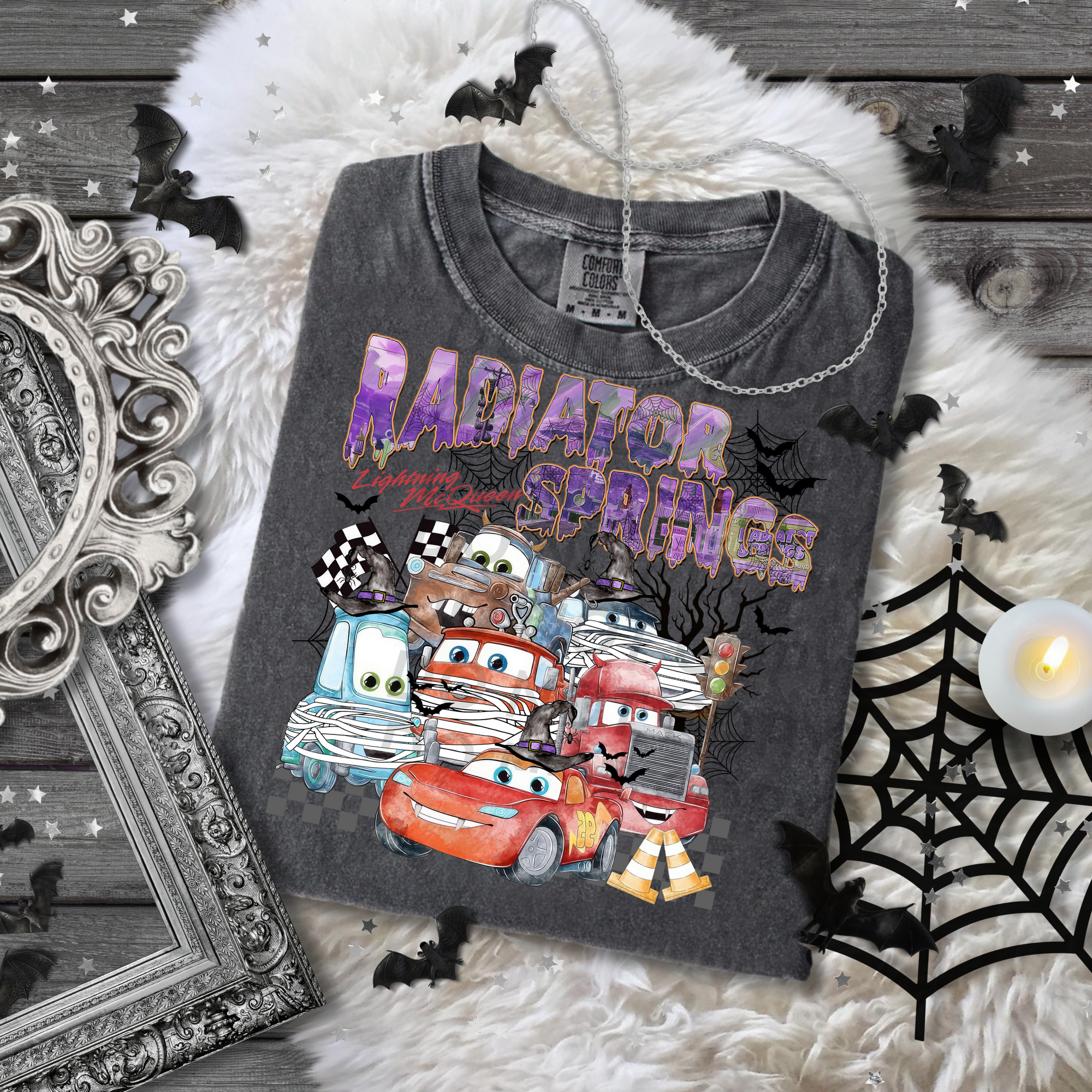 Halloween Cars DTF Single Print