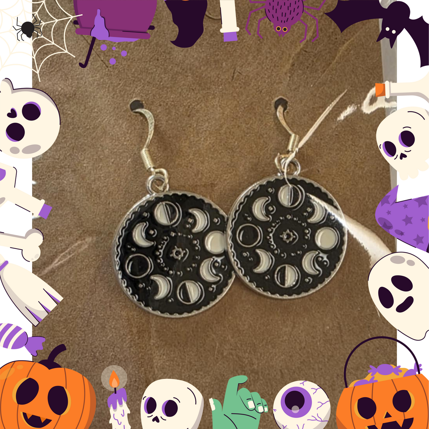 Celestial Moon Earrings