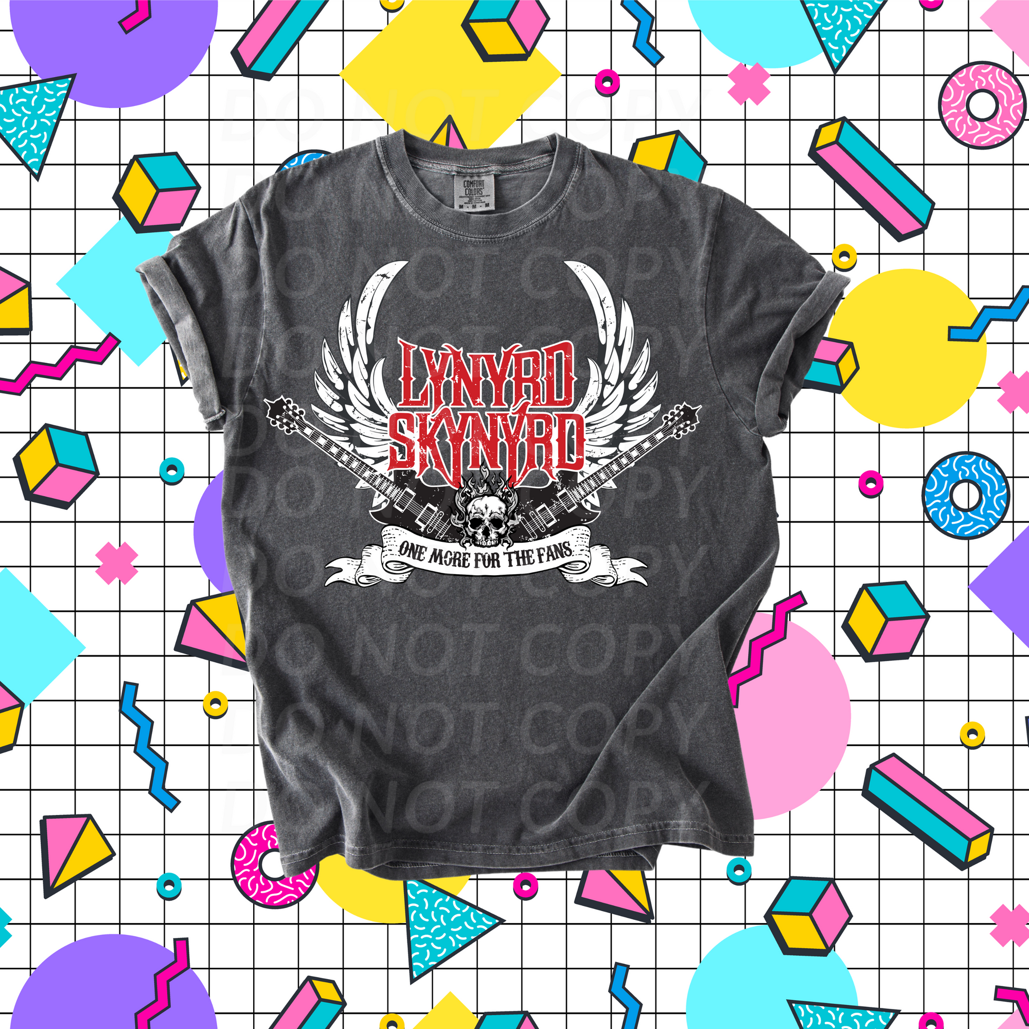 Lynard Skynyrd one more time for the fans...DTF Single Print