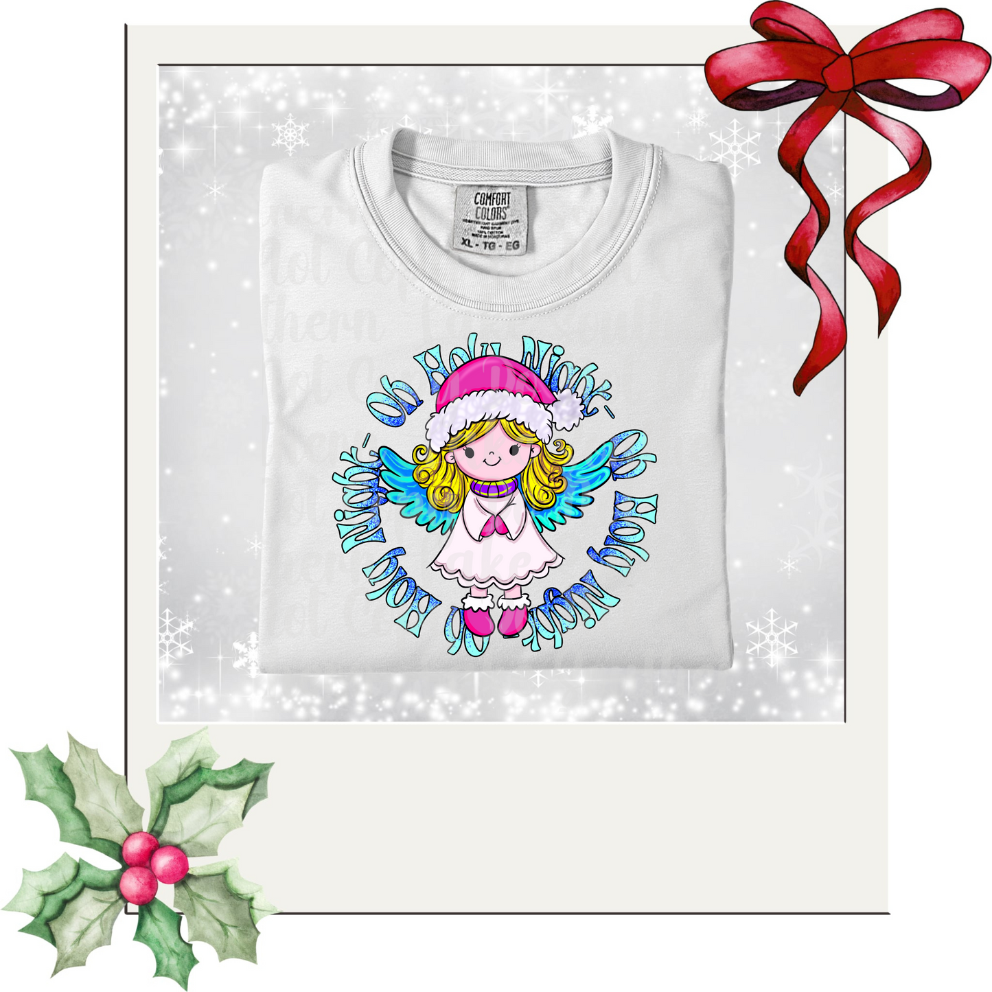 Oh, Holy Night DTF Single Print