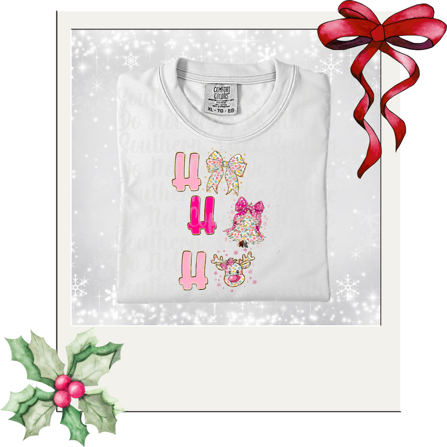 HoHoHo DTF Single Print