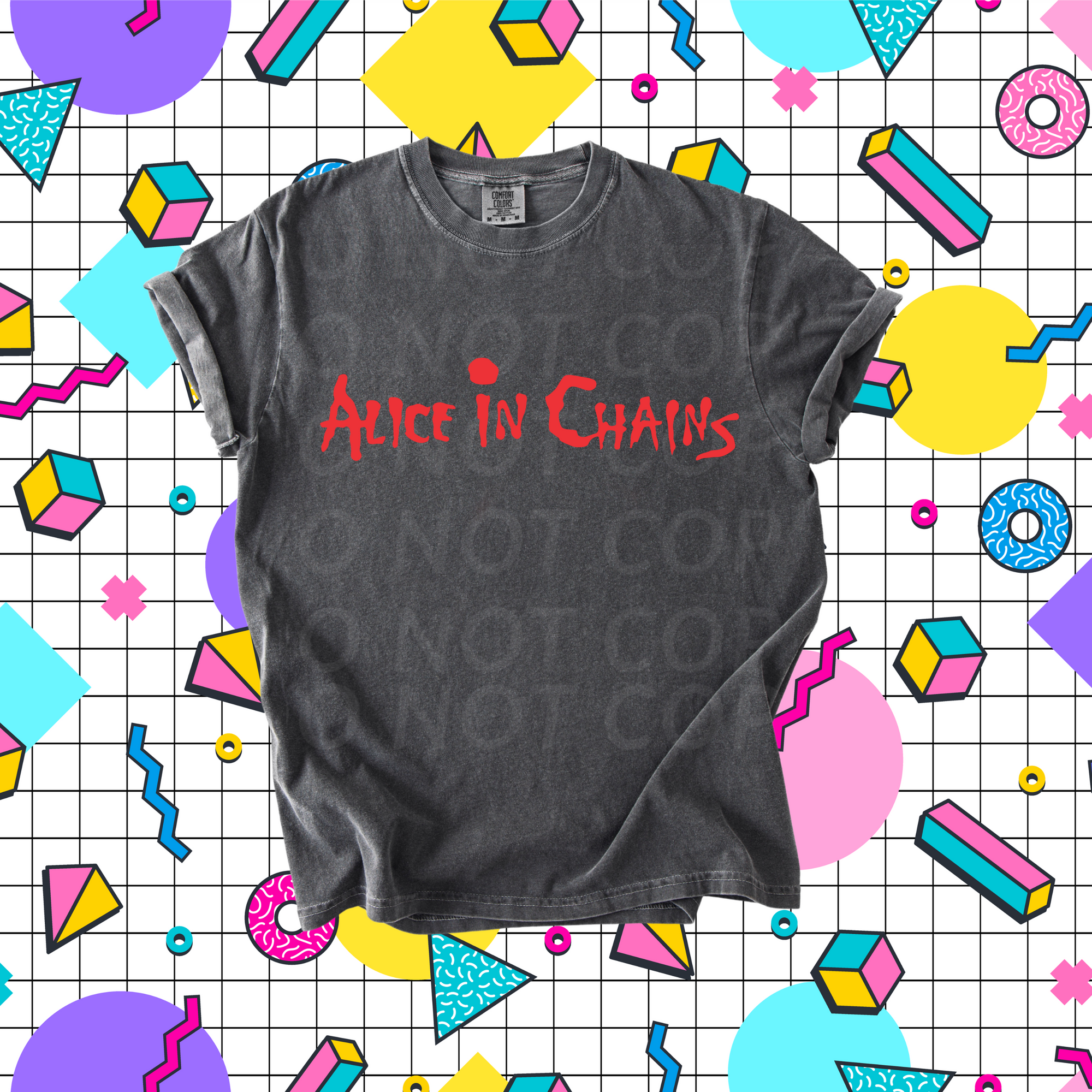 Alice in Chains...DTF Single Print