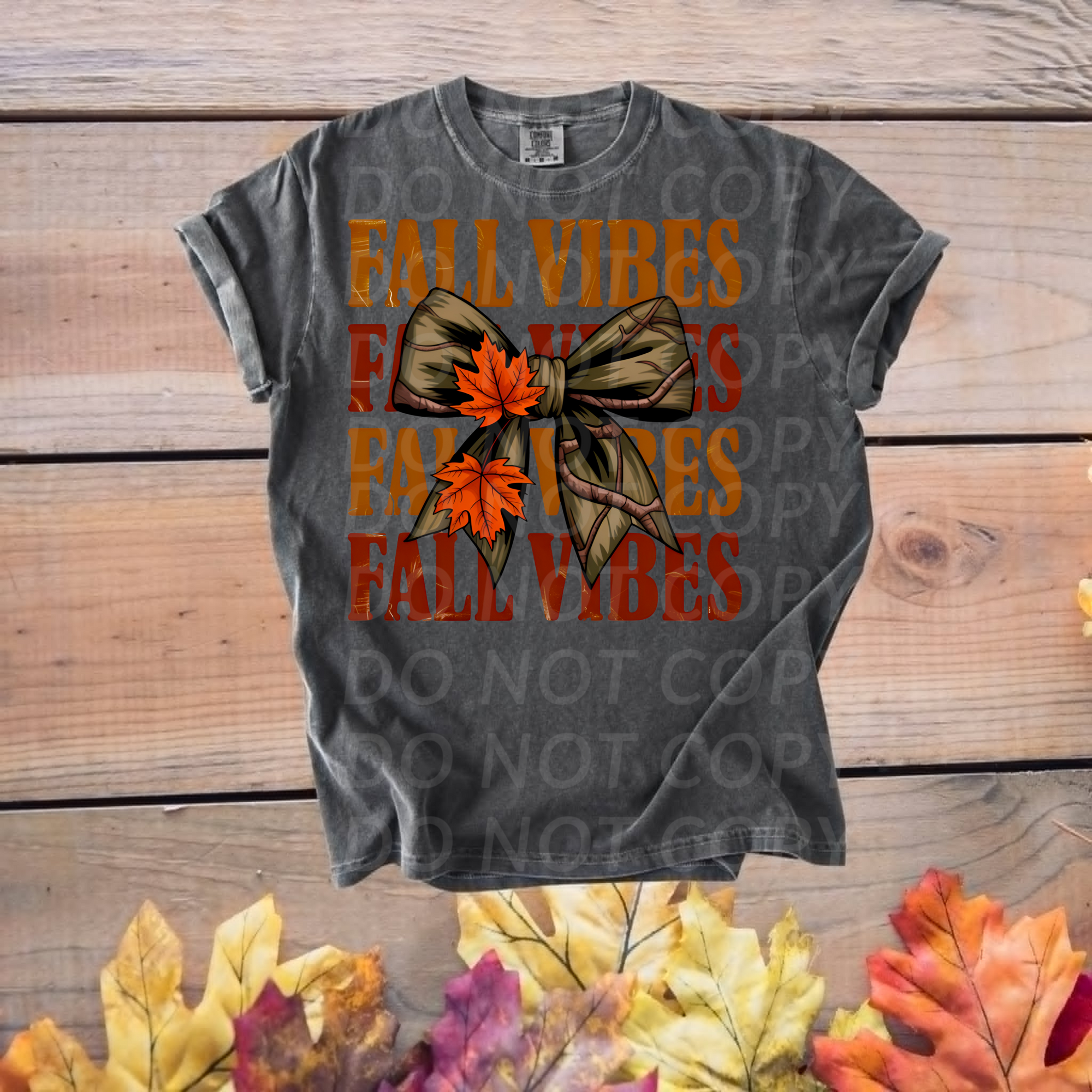 Fall Vibes x 4...DTF Single Print