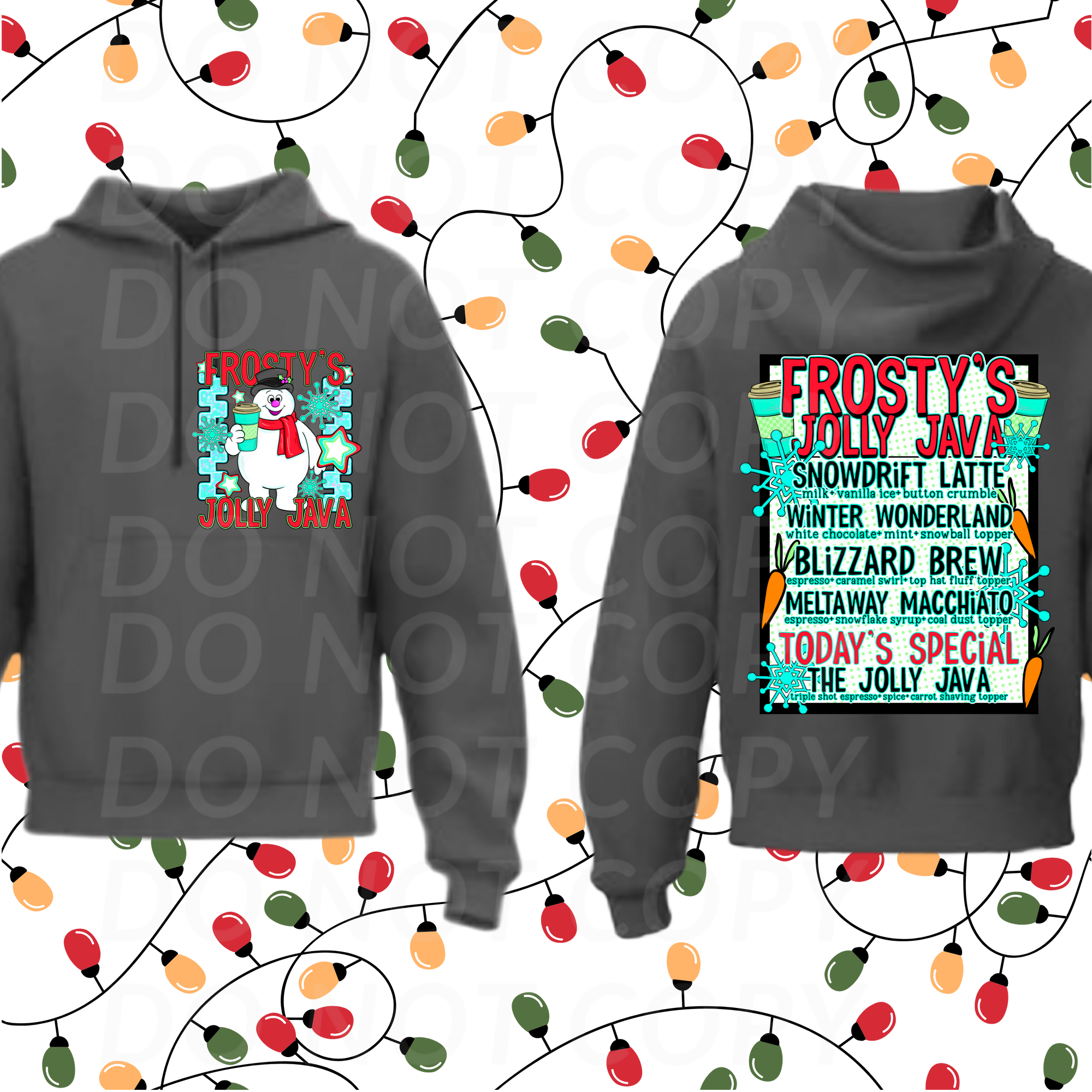 Frosty's Jolly Java...DTF Single Print