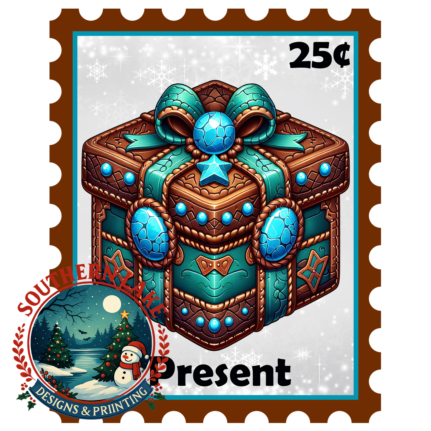 Present Western Stamp Digital