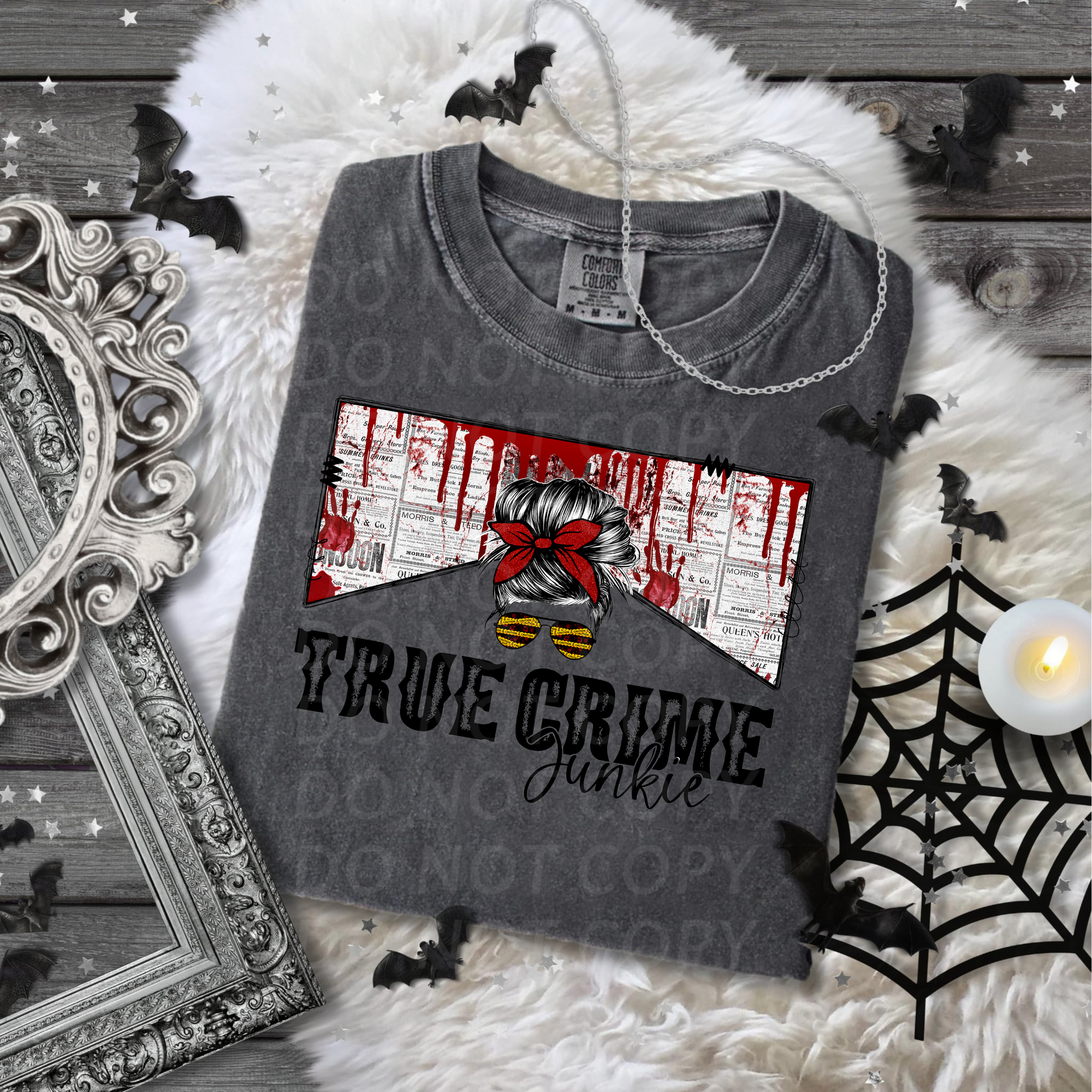 True Crime Junkie...DTF Single Print