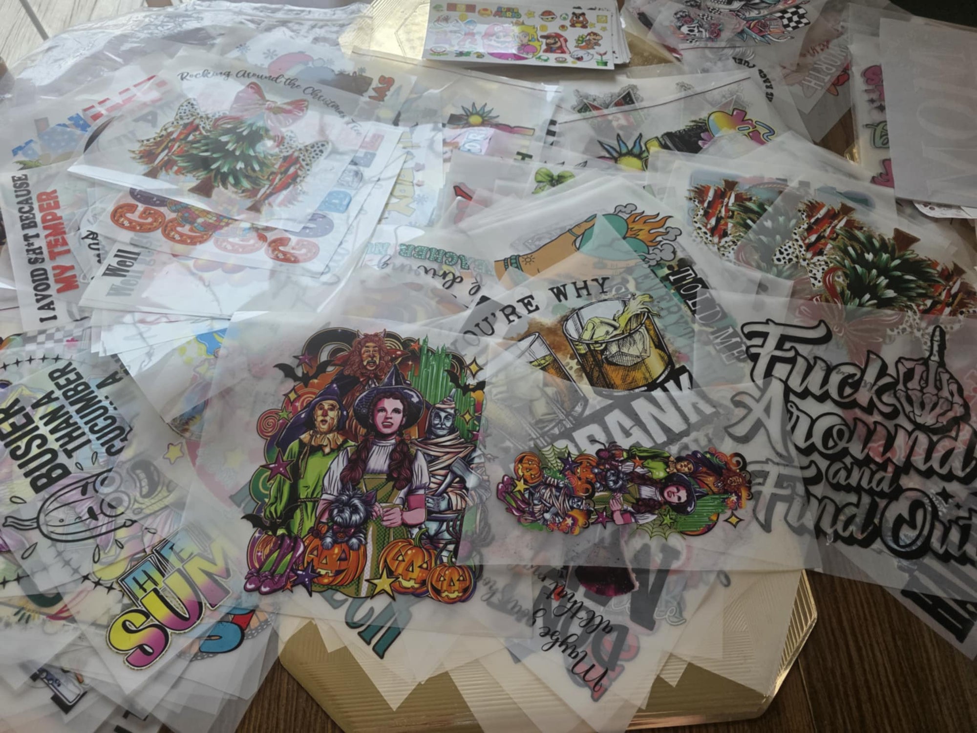 Grab Bag DTF Print Singles.