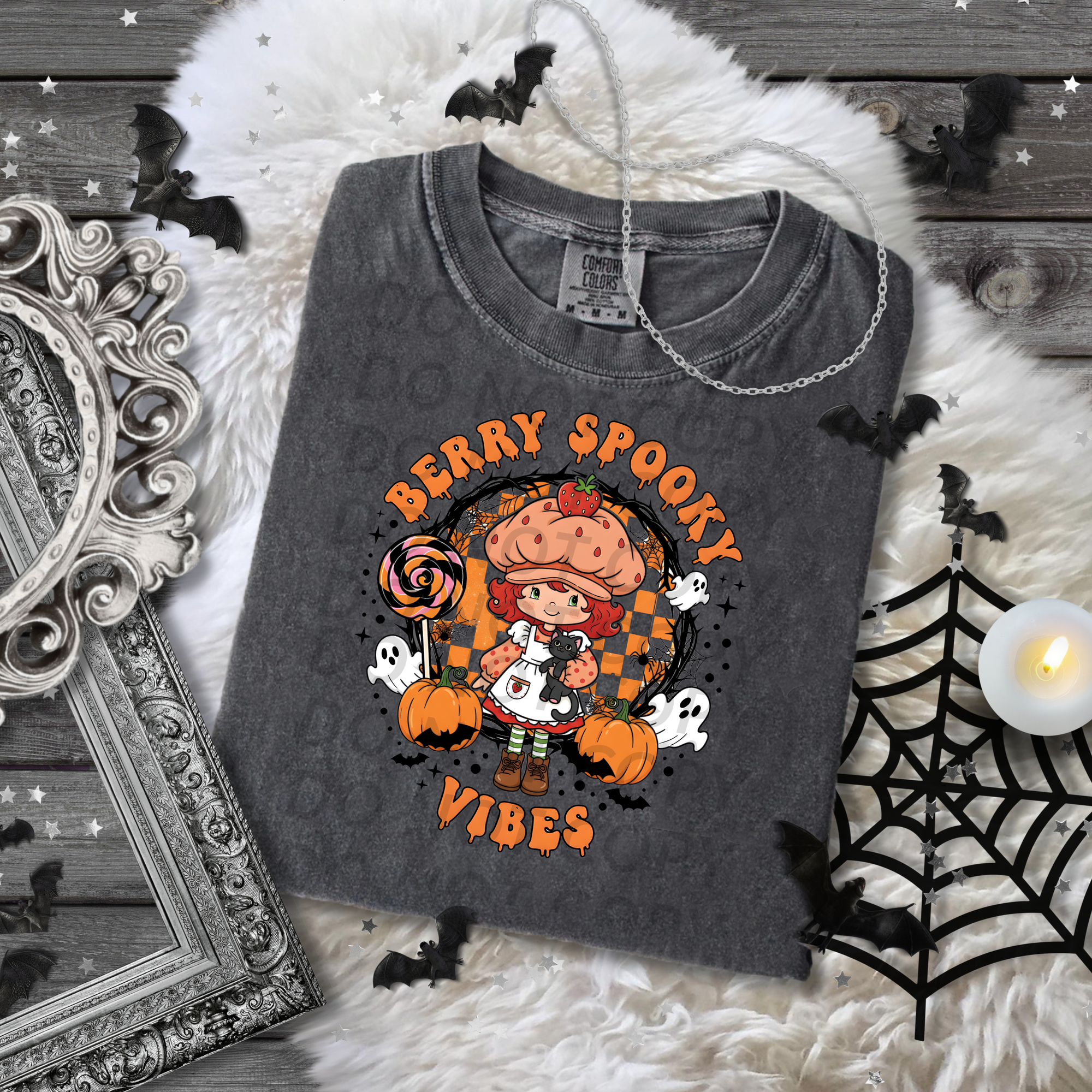 Berry Spooky Vibes DTF Single Print