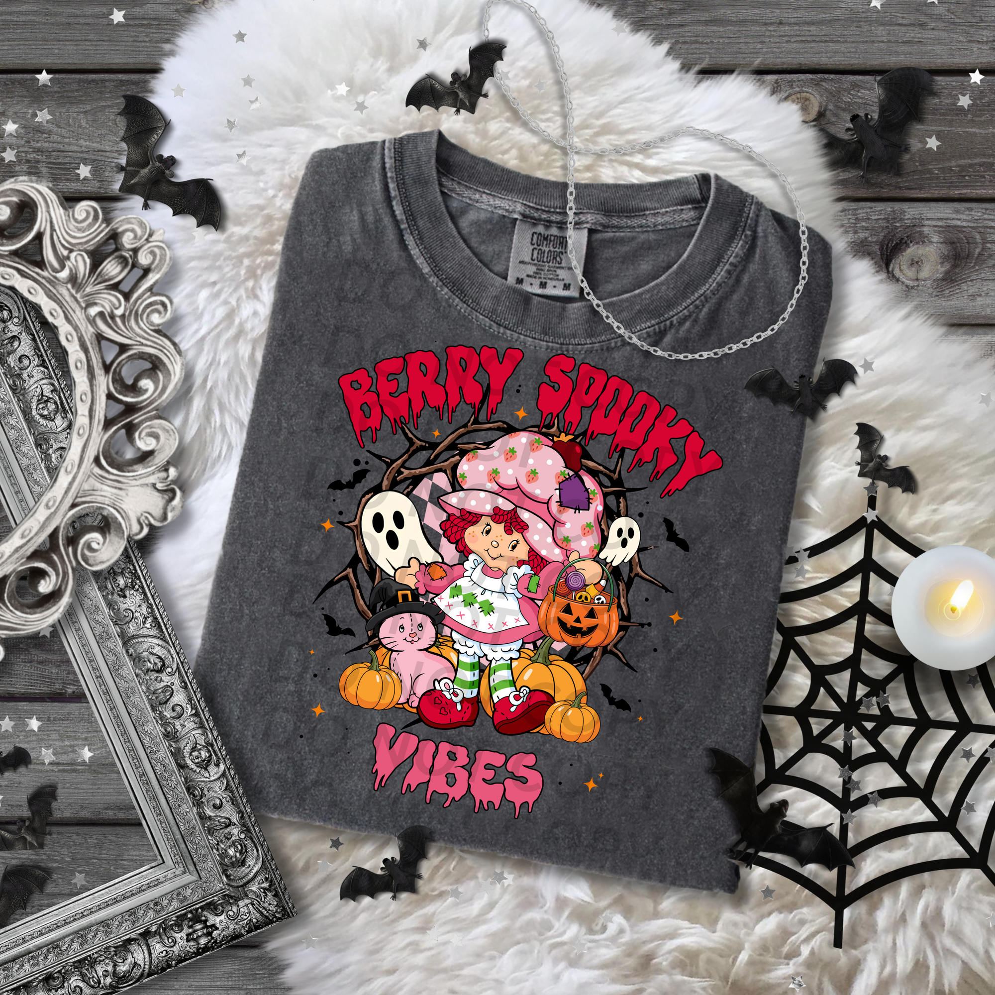 Berry Spooky Vibes (RED) DTF Single Print