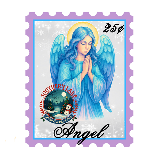 Pastel Angel Stamp Digital