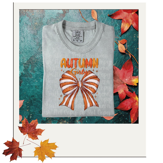 Autumn Girly DTF Single Print