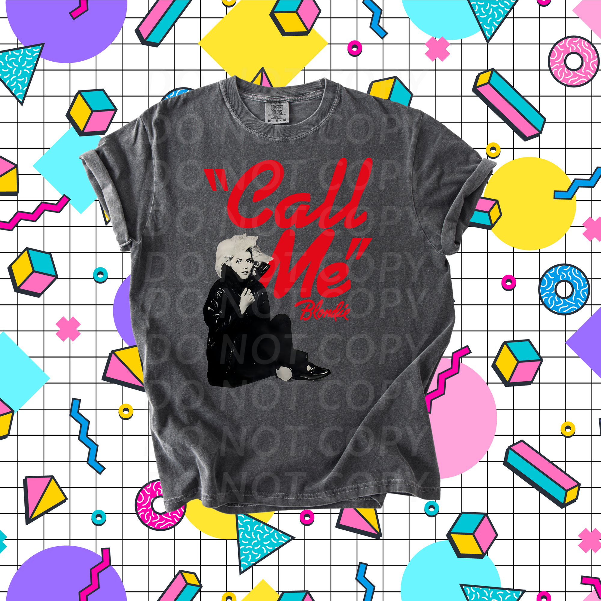 Blondie Call Me...DTF Single Print