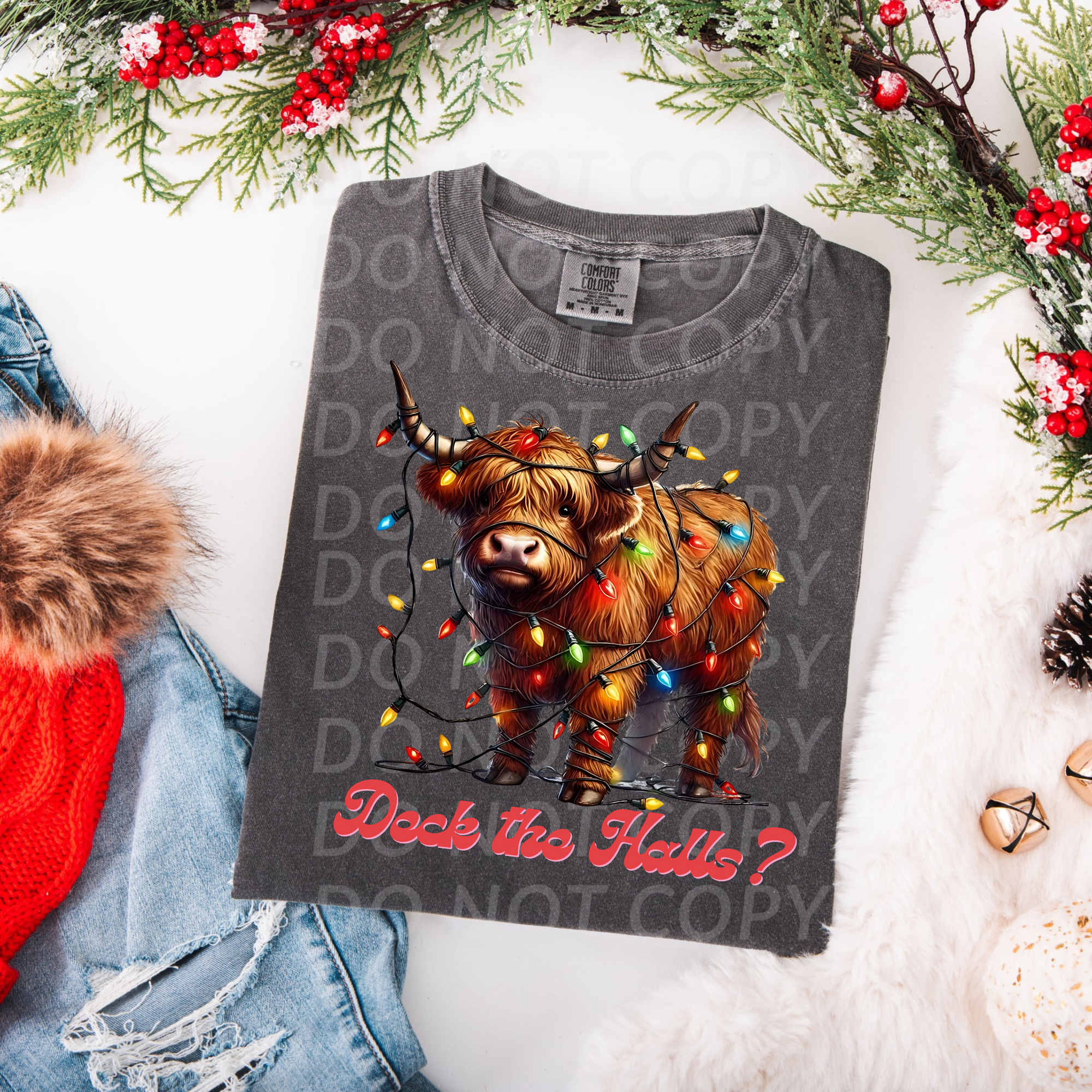 Deck the Halls?...DTF Single Print