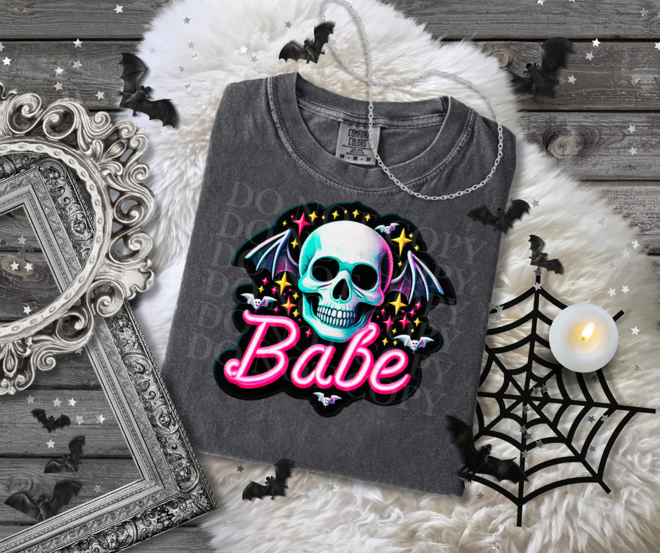 Babe patch DTF Single Print