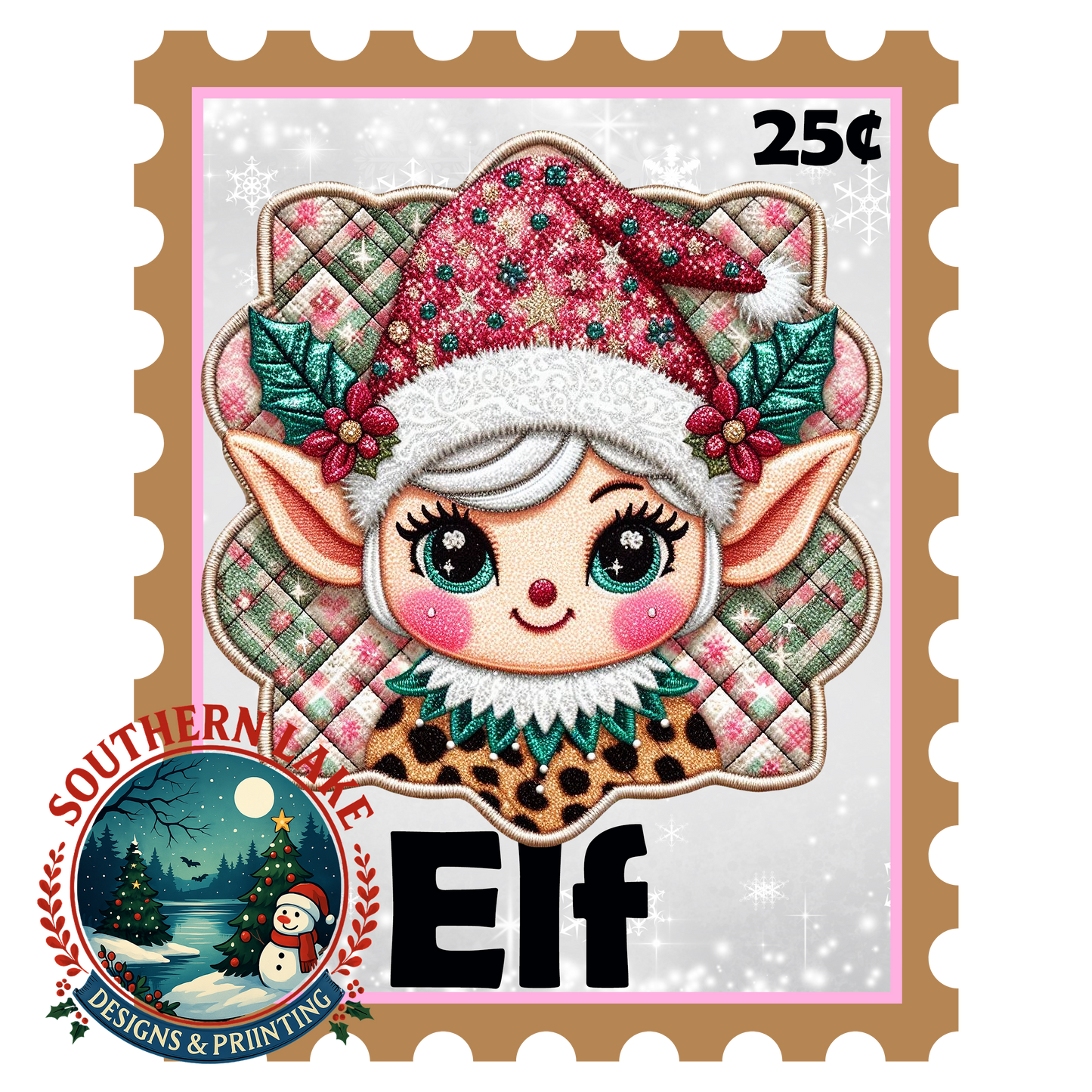 Elf Stamp Digital