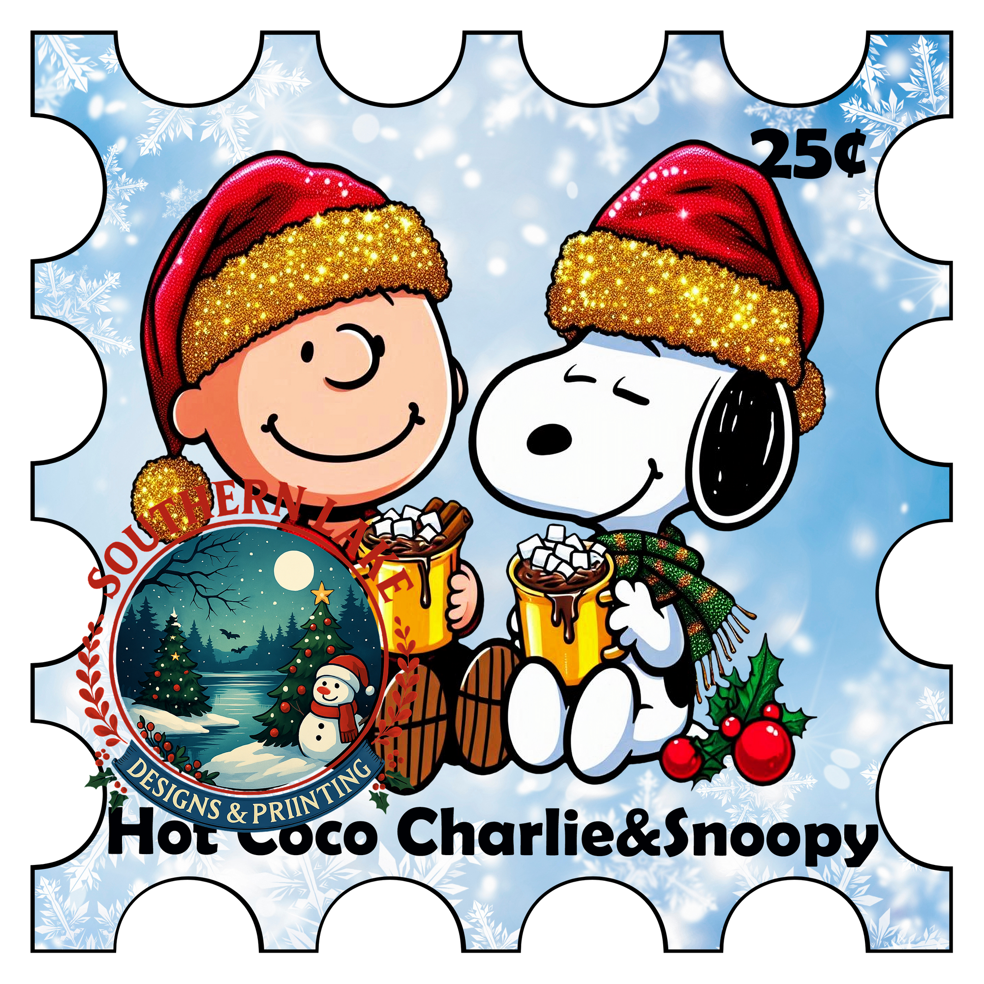 Hot Coco Charlie&Snoopy Stamp Digital