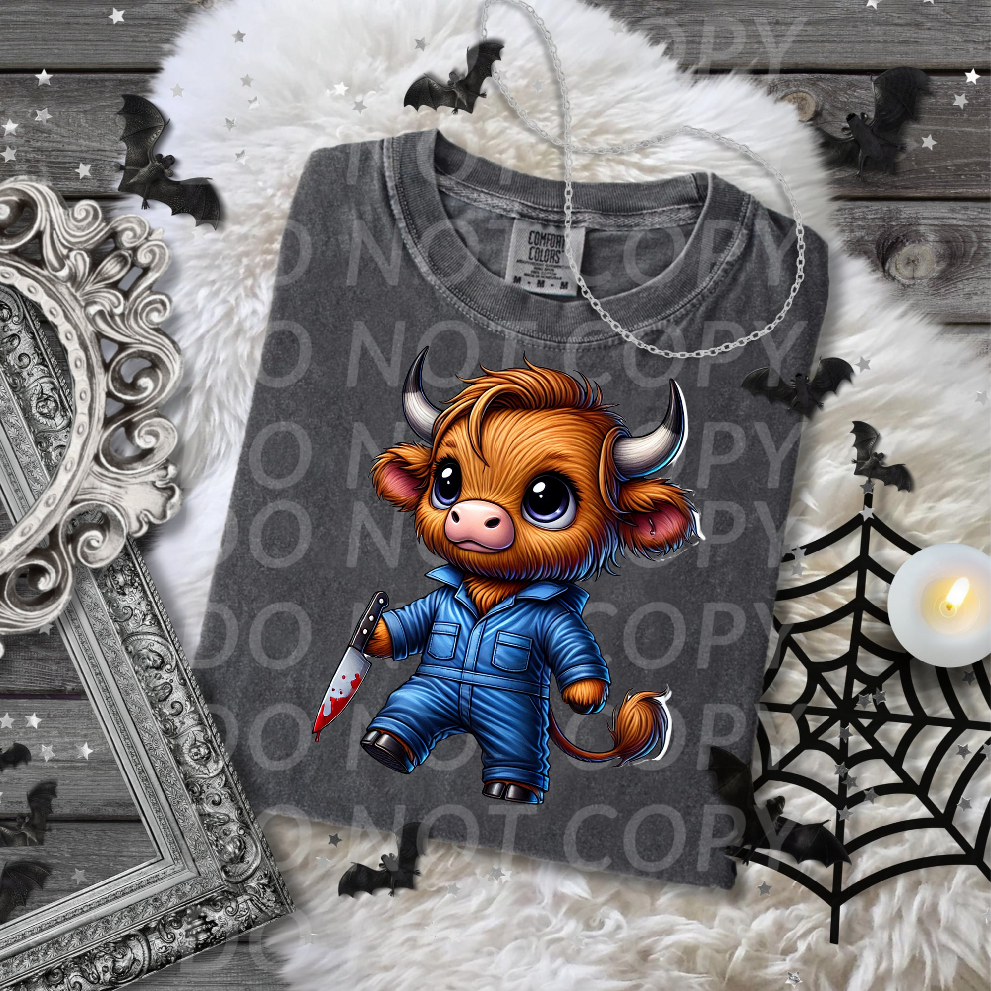 Michael Myers Cow...DTF Single Print