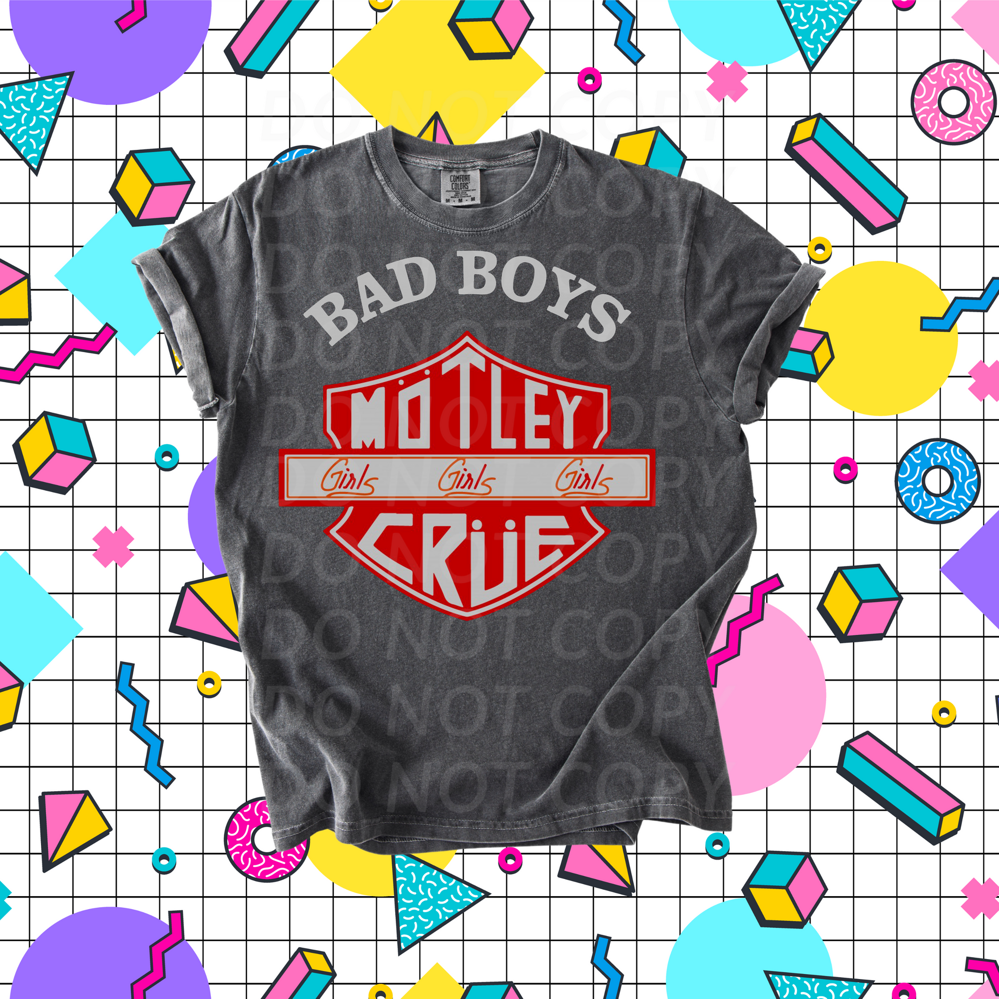 Motley Crue Girls Girls Girls...DTF Single Print