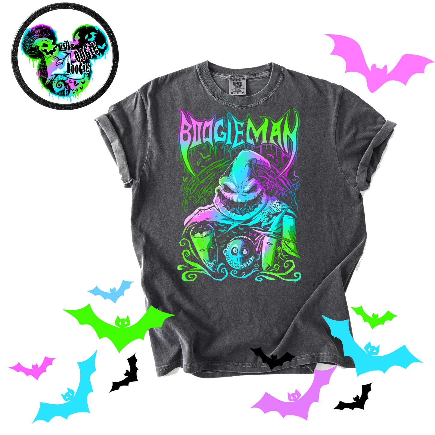 Boogieman and Friends Front and Back