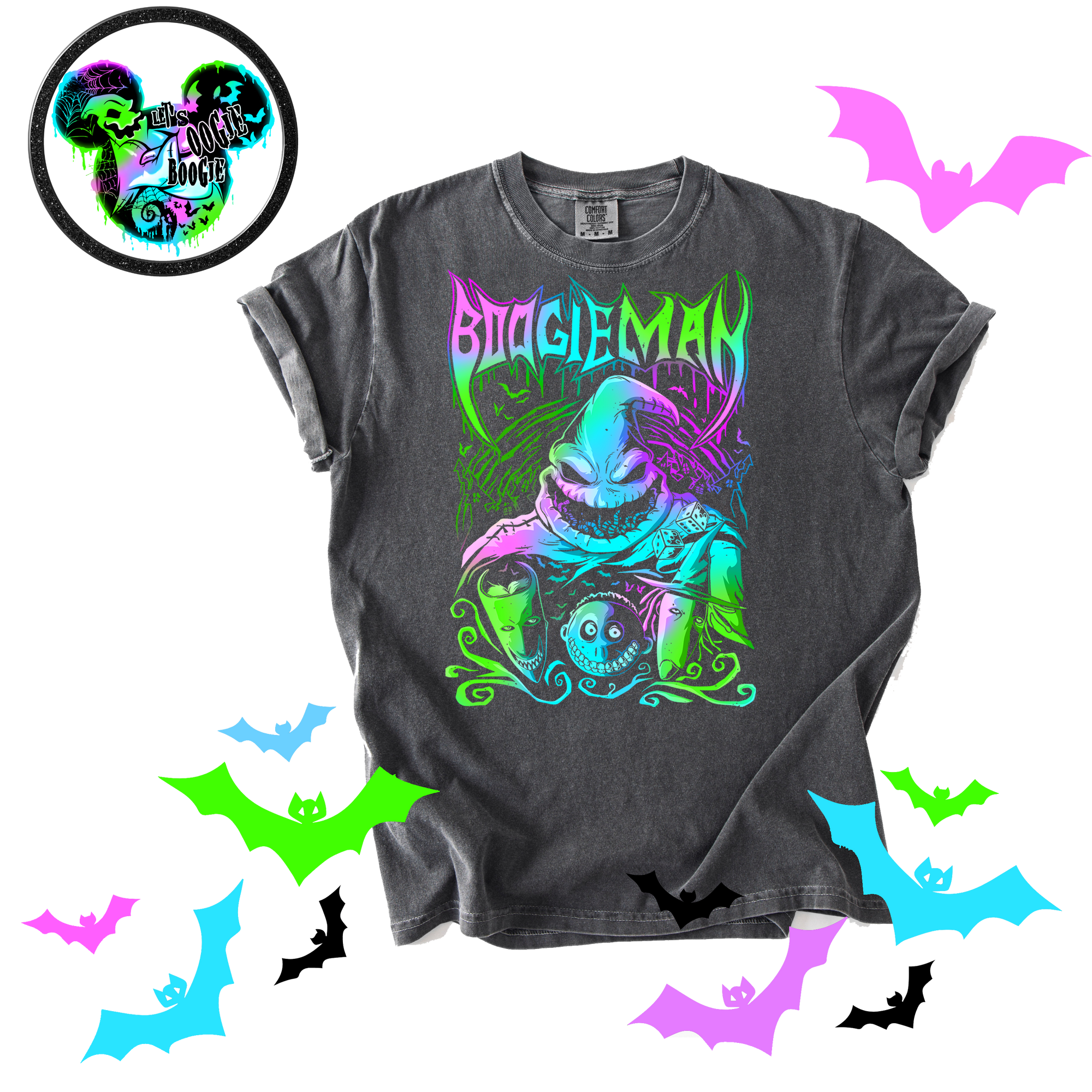 Boogieman and Friends Front and Back