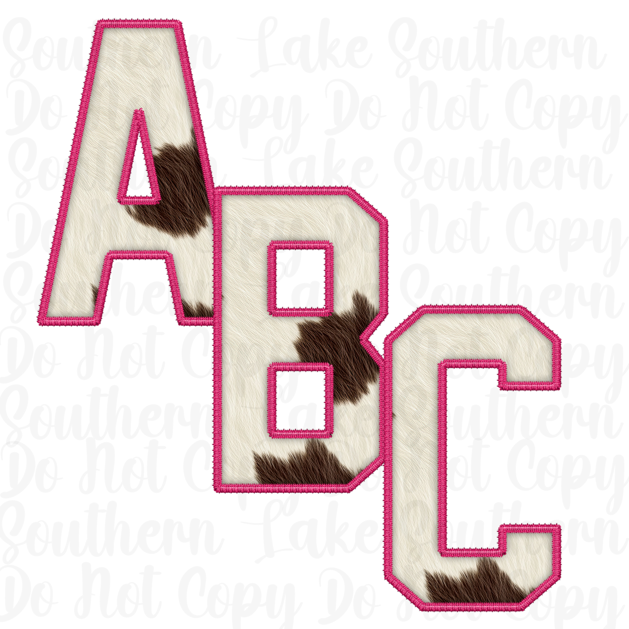 Cow Fur Alpha Digital Set