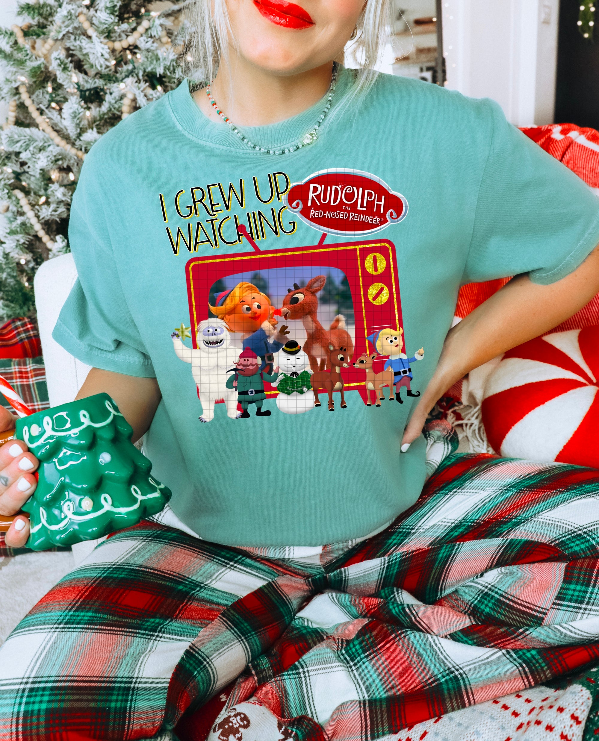 RUDOLPH TV DTF Single Print