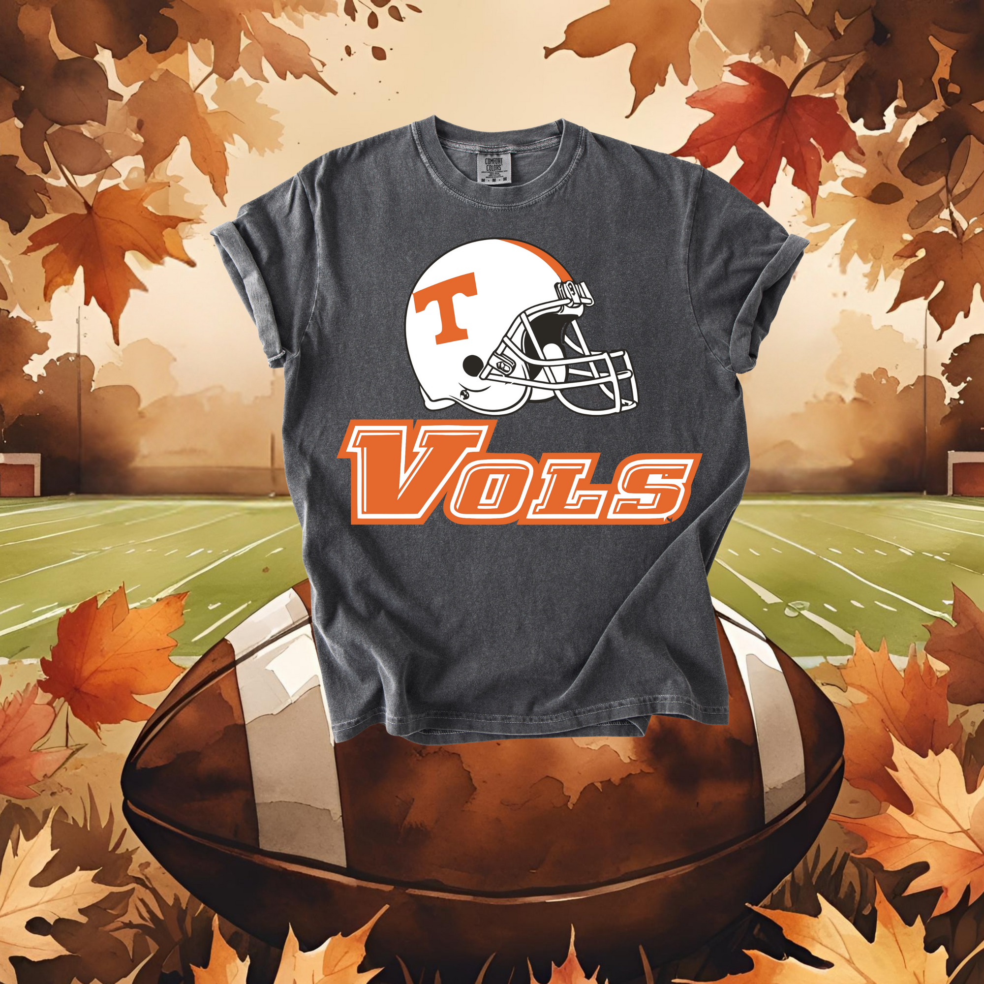 Tennessee Vols with Helmet...DTF Single Print