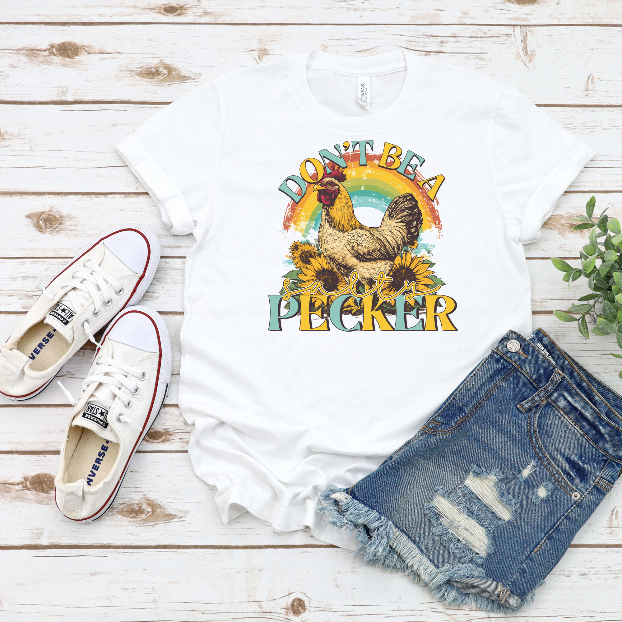 Don't Be A Salty Pecker DTF Single Print