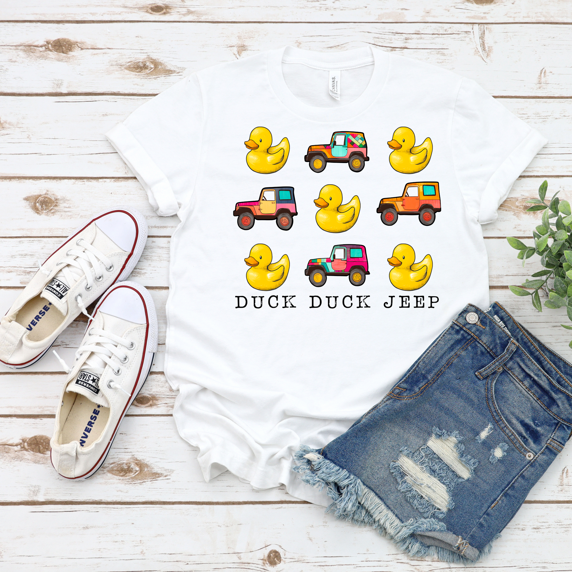 Duck Duck Jeep DTF Single Print