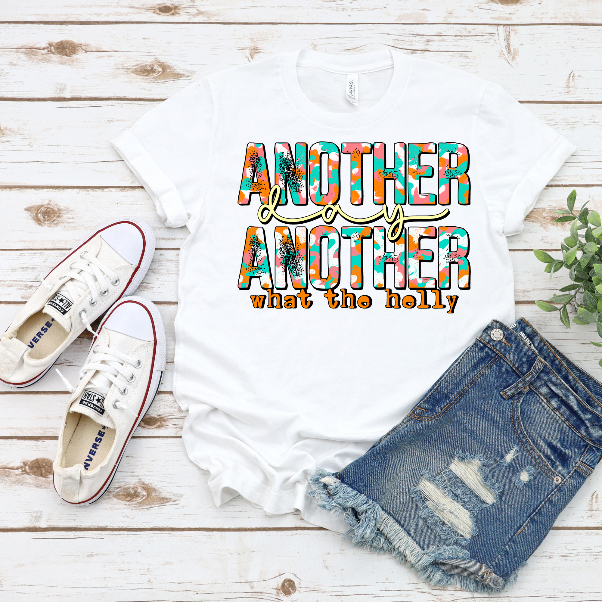 Another Day Another What The Helly DTF Single Print