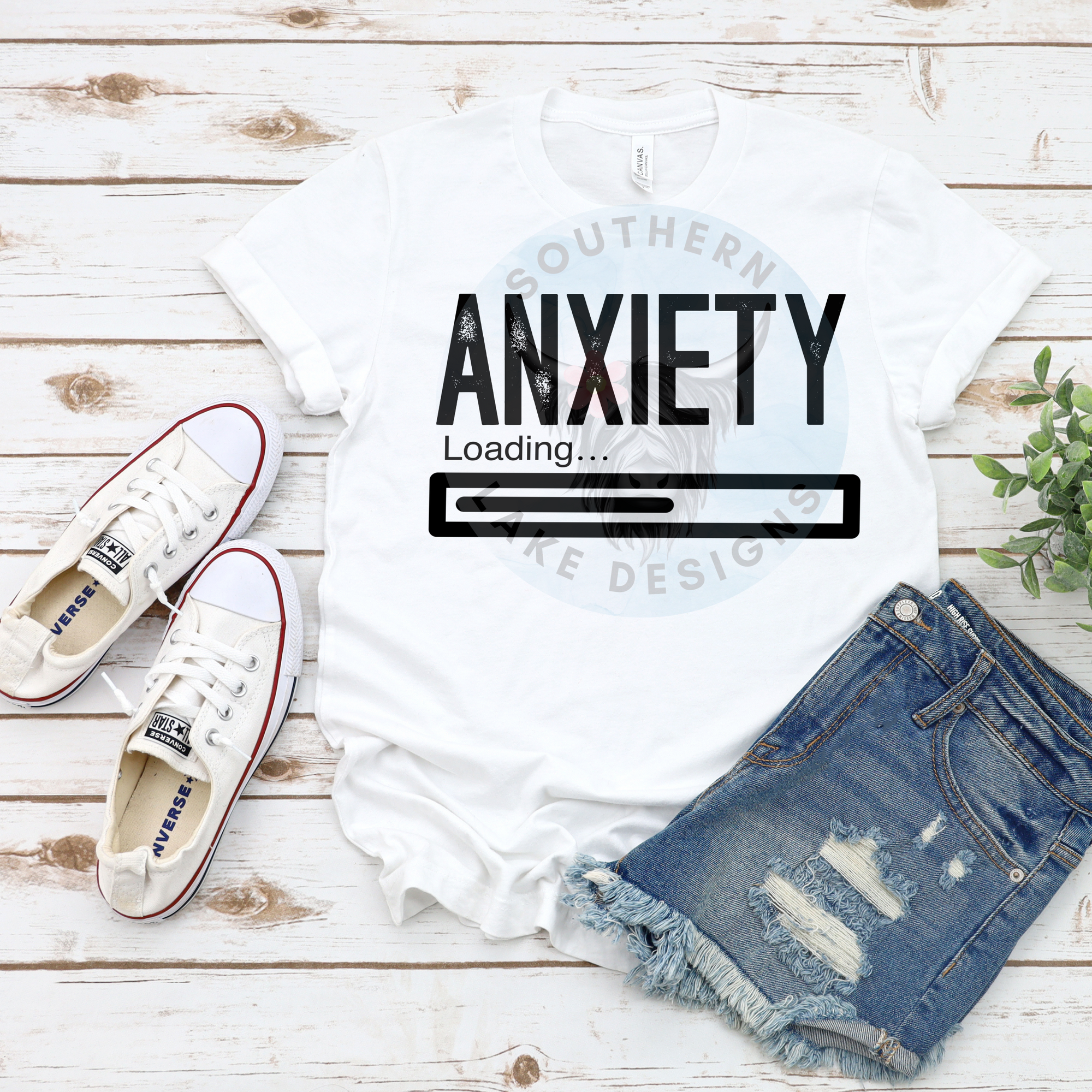 ANXIETY Loading DTF Single Print