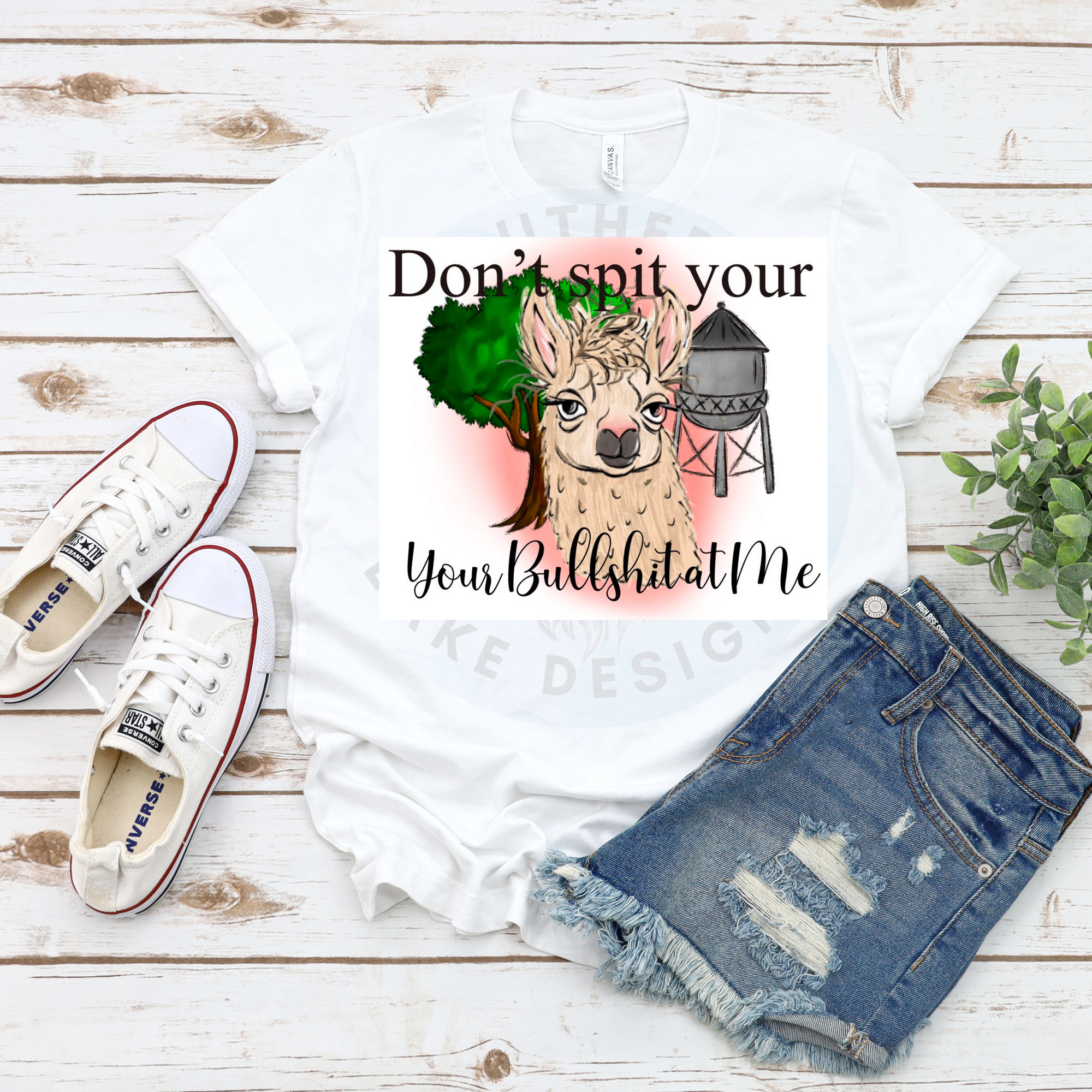 Don't Spit YourB... At Me ...DTF Single Print