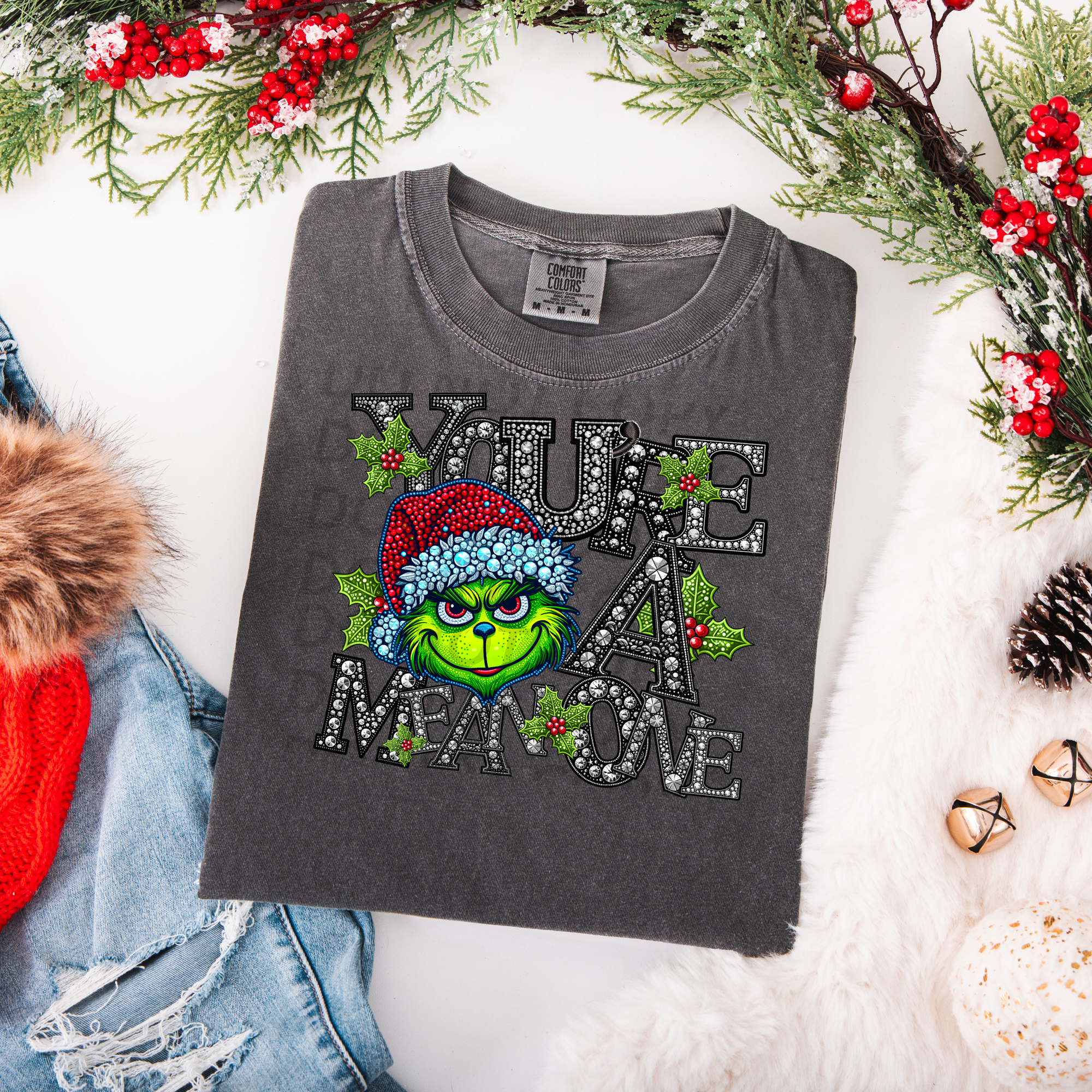 You're A Mean One DTF Single Print