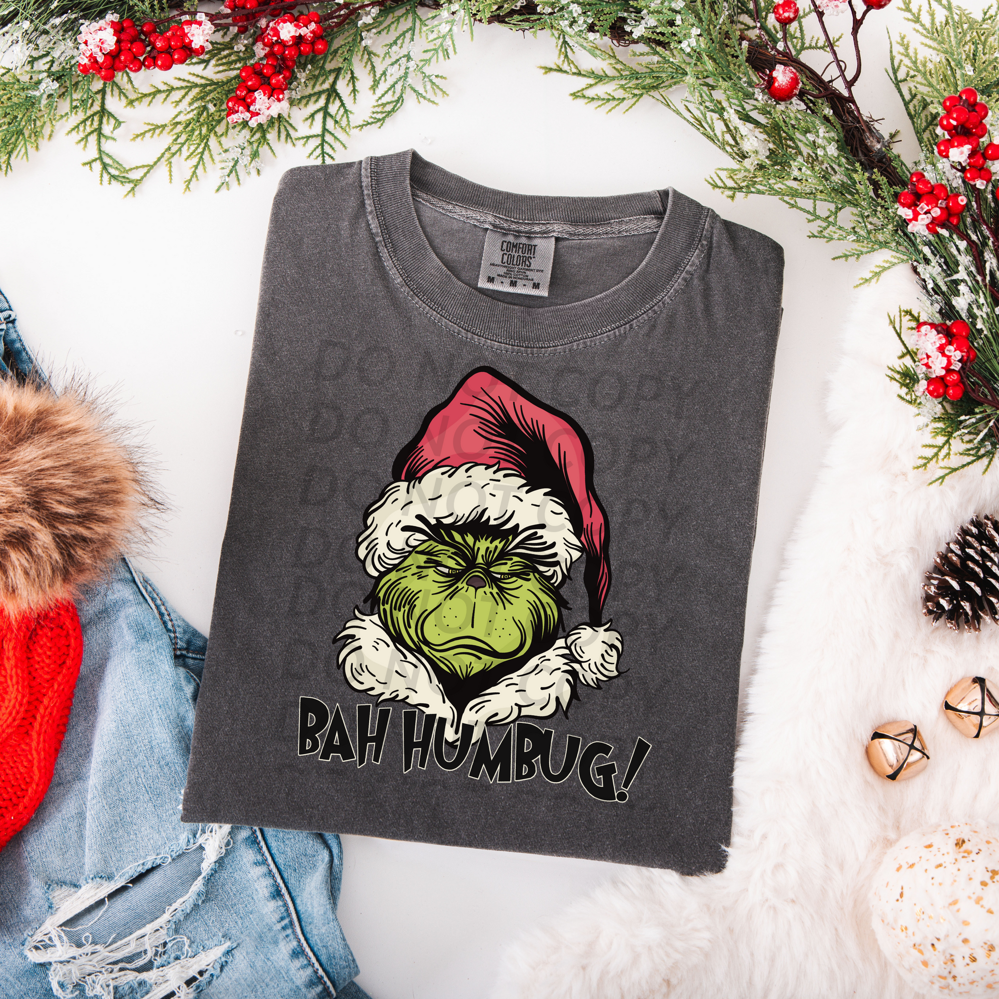 Bah Humbug DTF Single Print