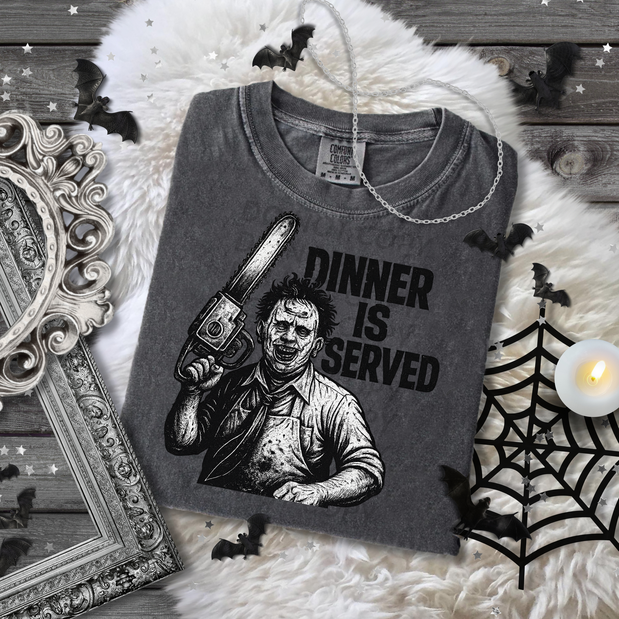 Leatherface Dinner Is Served DTF Single Print