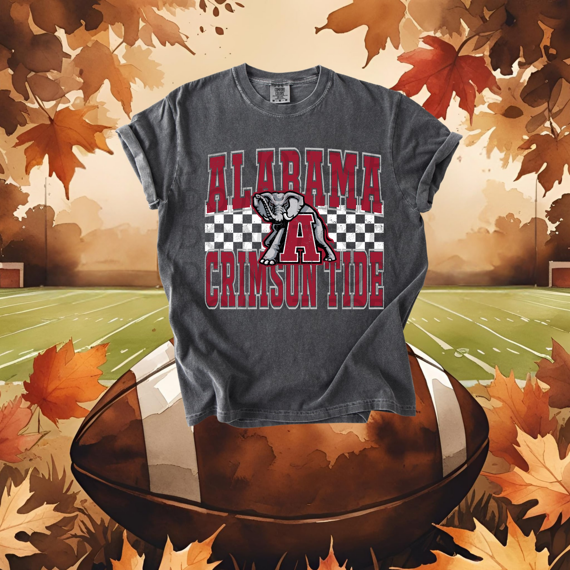 Alabama Crimson Tide DTF Single Print