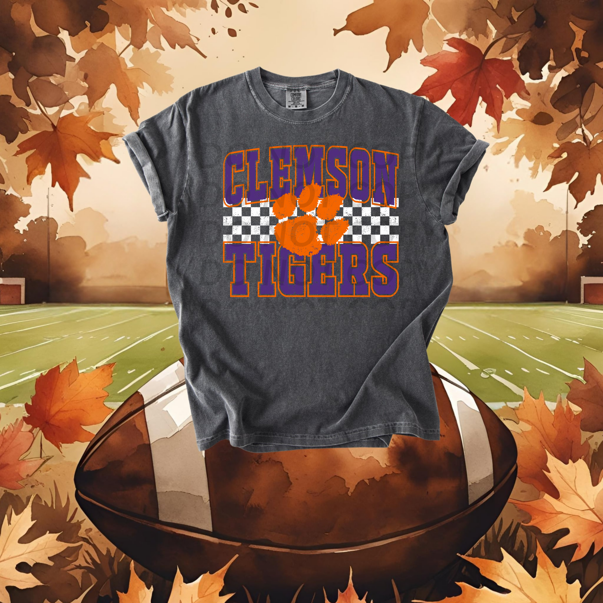 Clemson Tigers DTF Single Print