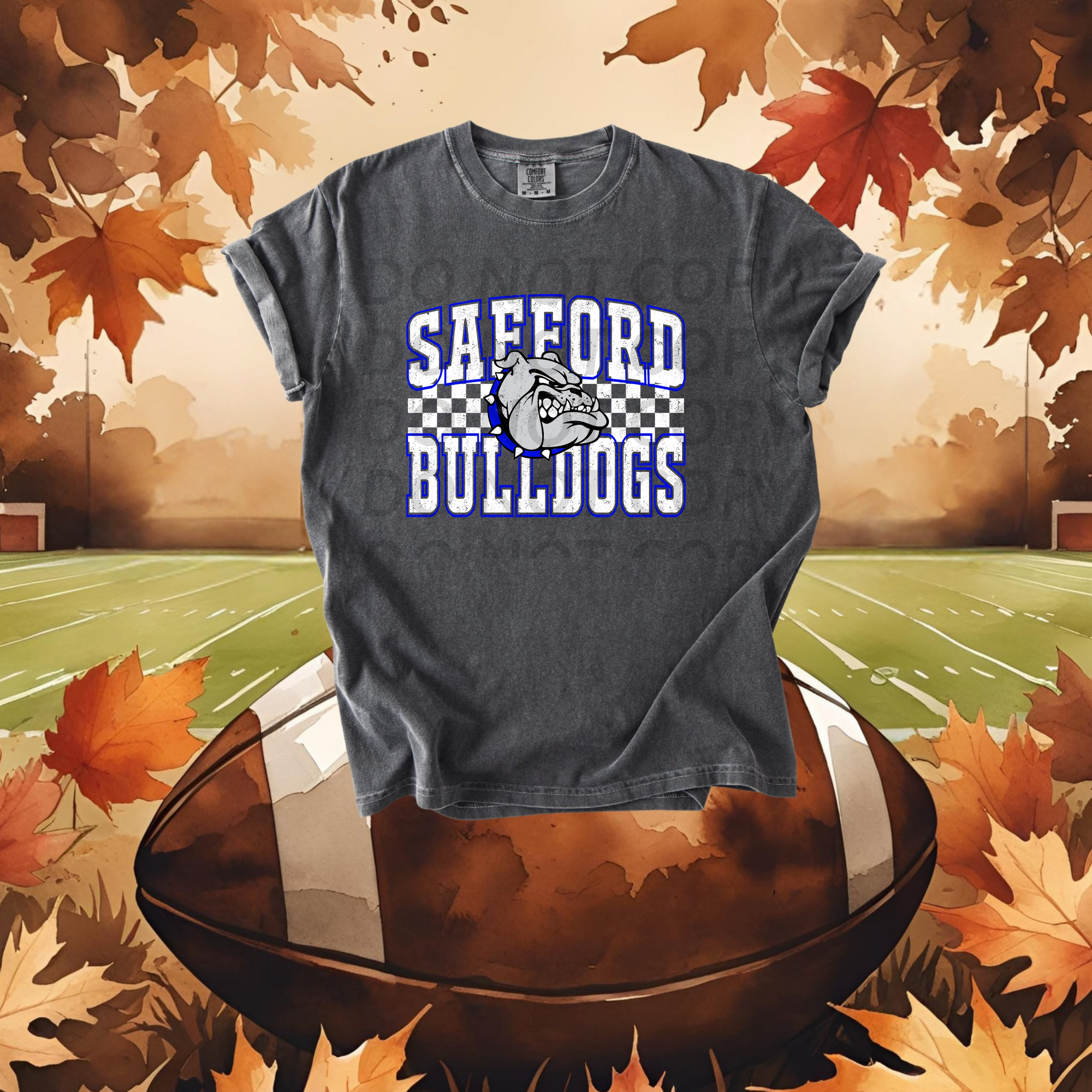 Safford Bulldogs DTF Single Print