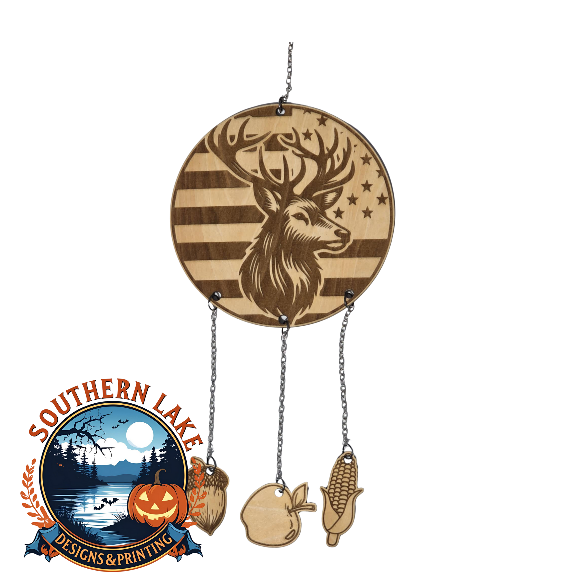 Deer Wind Spinner