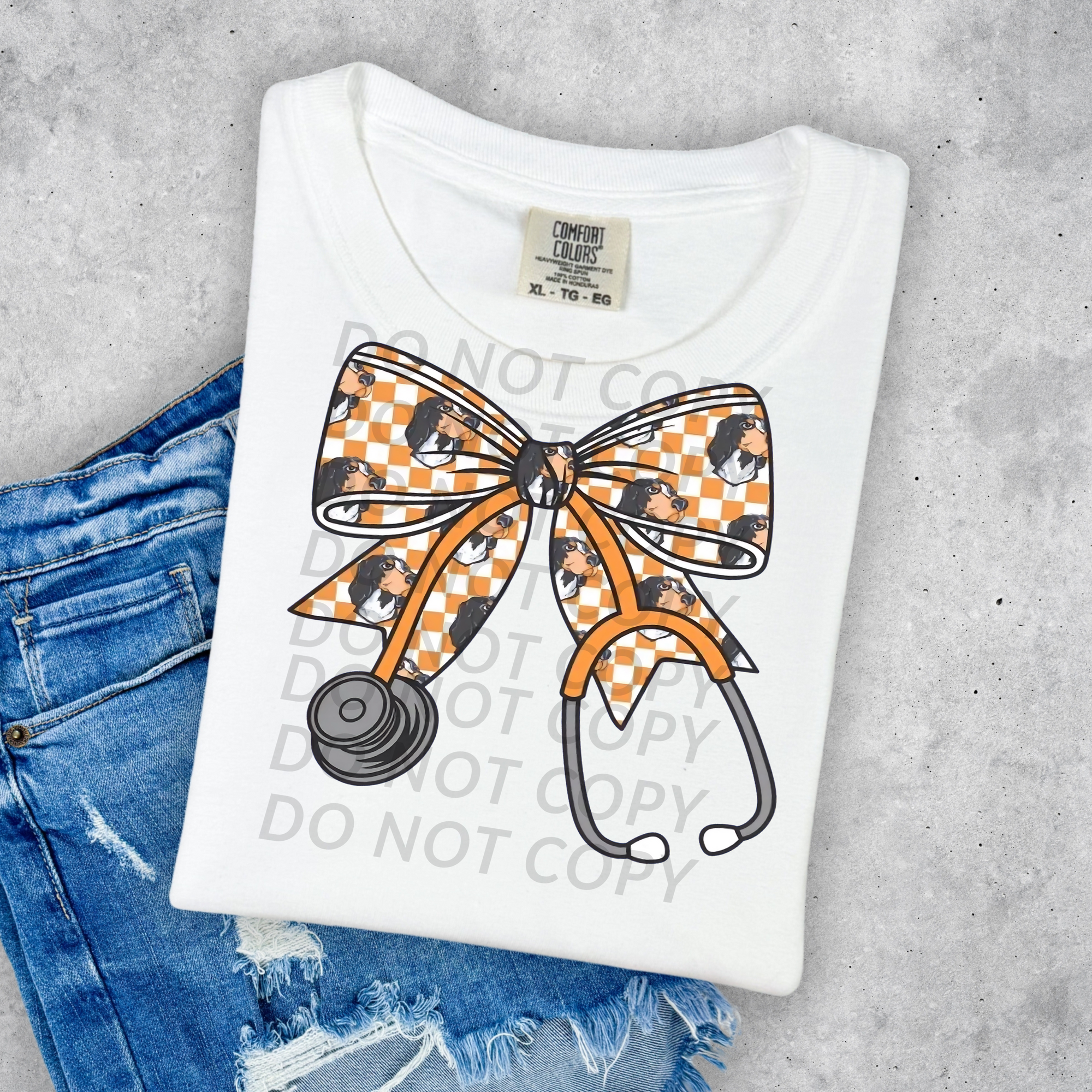 Vols Nurse DTF Single Print