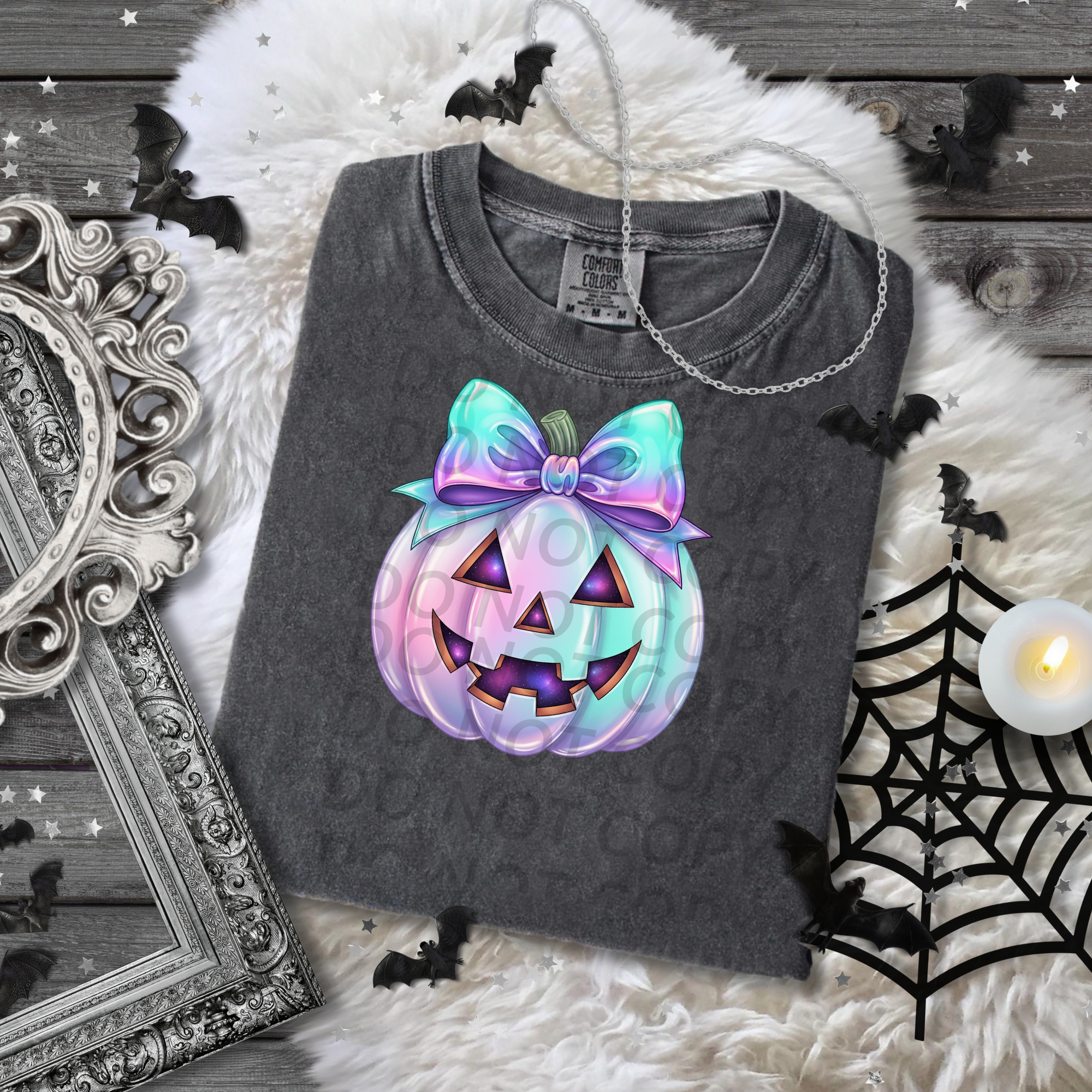 Iridescent Pumpkin DTF Single Print