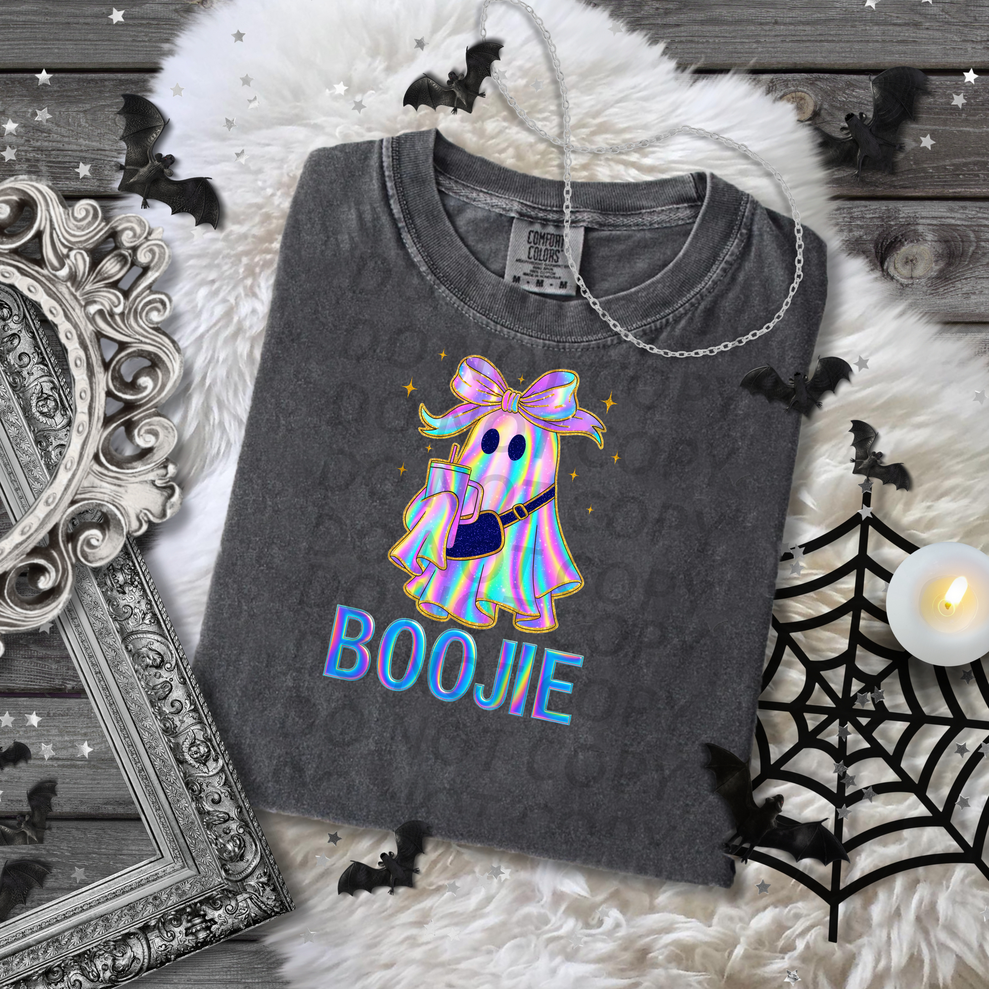 Iridescent Boojie  DTF Single Print