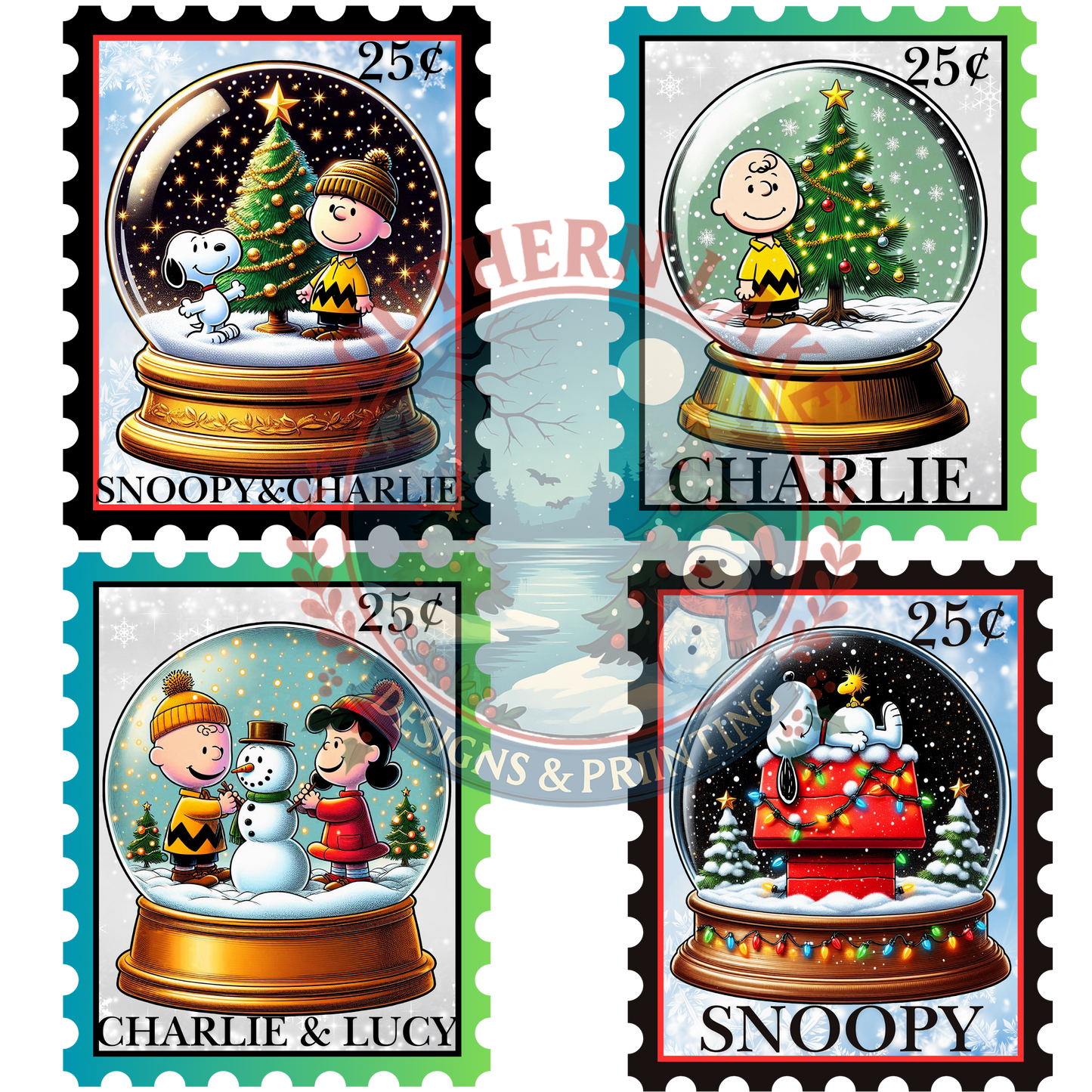 Snoopy Stamp Digital