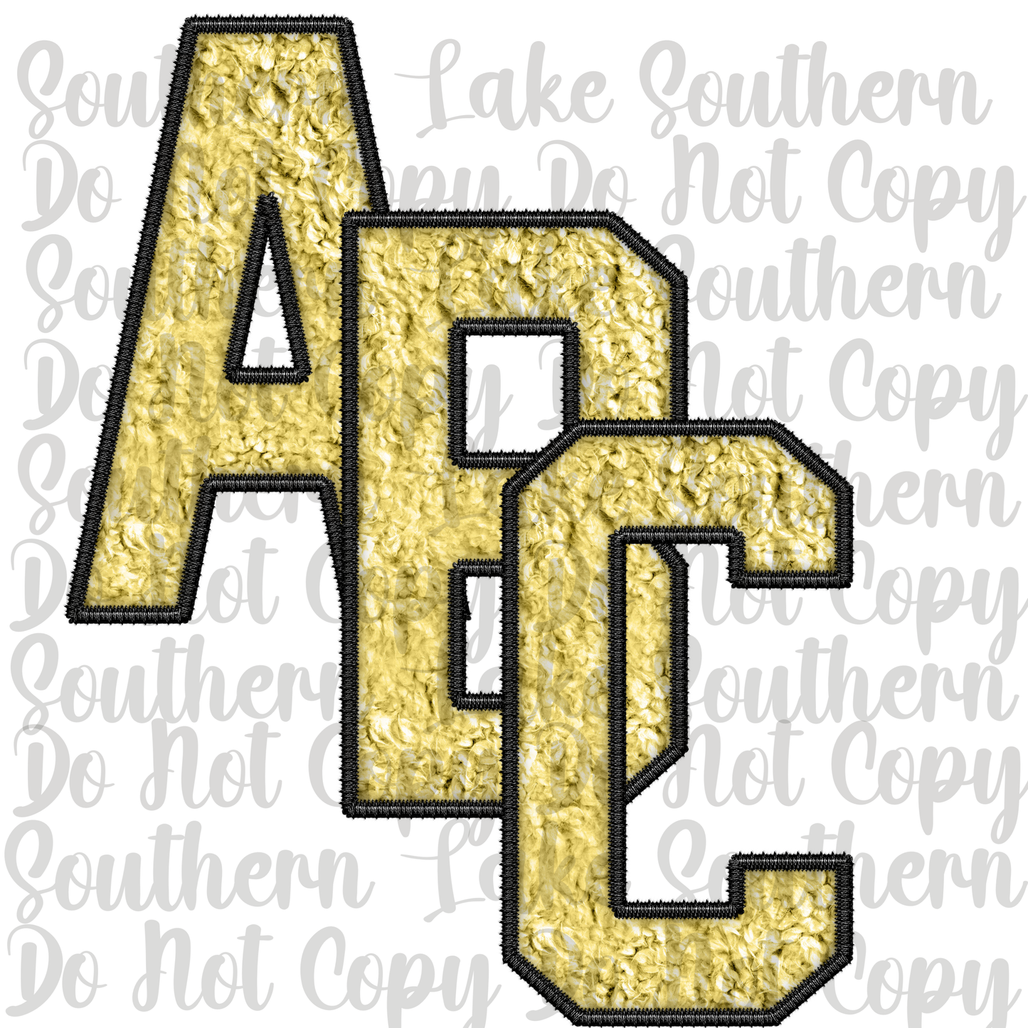 Chinelle Yellow Alpha Digital Set 0-Z