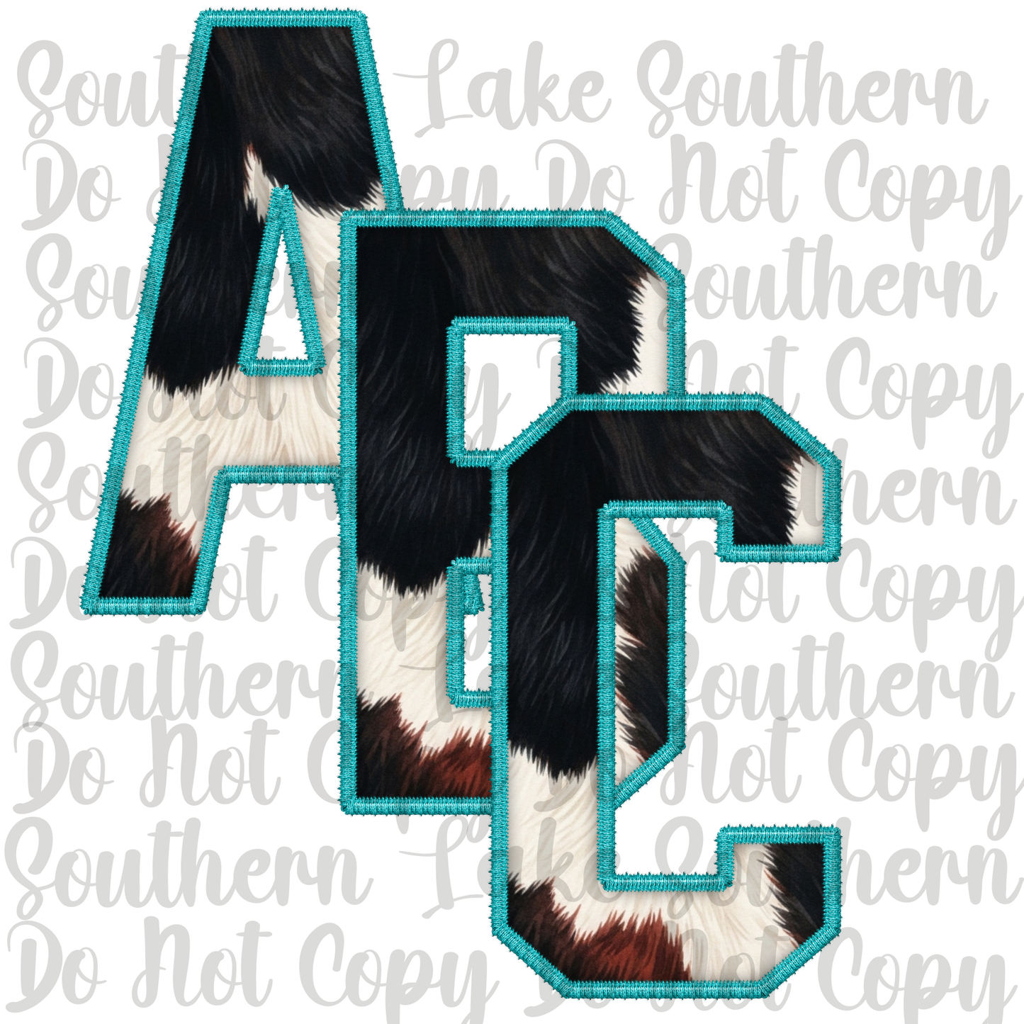 Cow Fur Alpha Digital Set