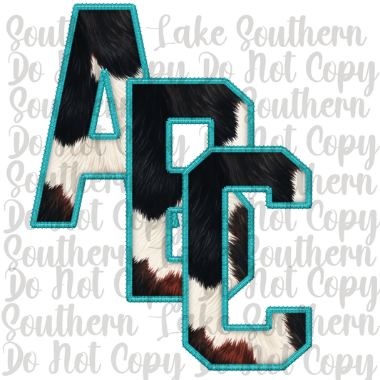 Cow Fur Alpha Digital Set