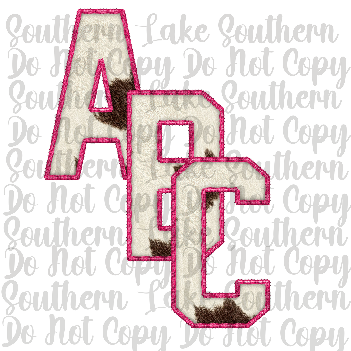 Cow Fur Alpha Digital Set